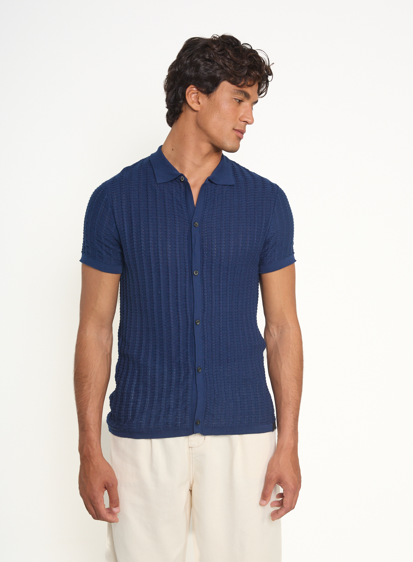 CAMISA TRICÔ G AZUL DARKNESS