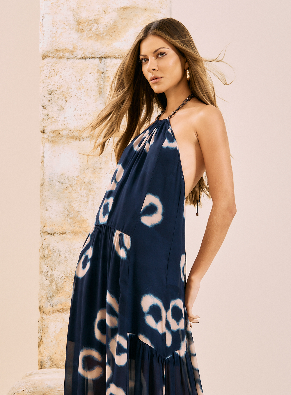 VESTIDO ESTAMPADO G ABSTRA.LEOPARD