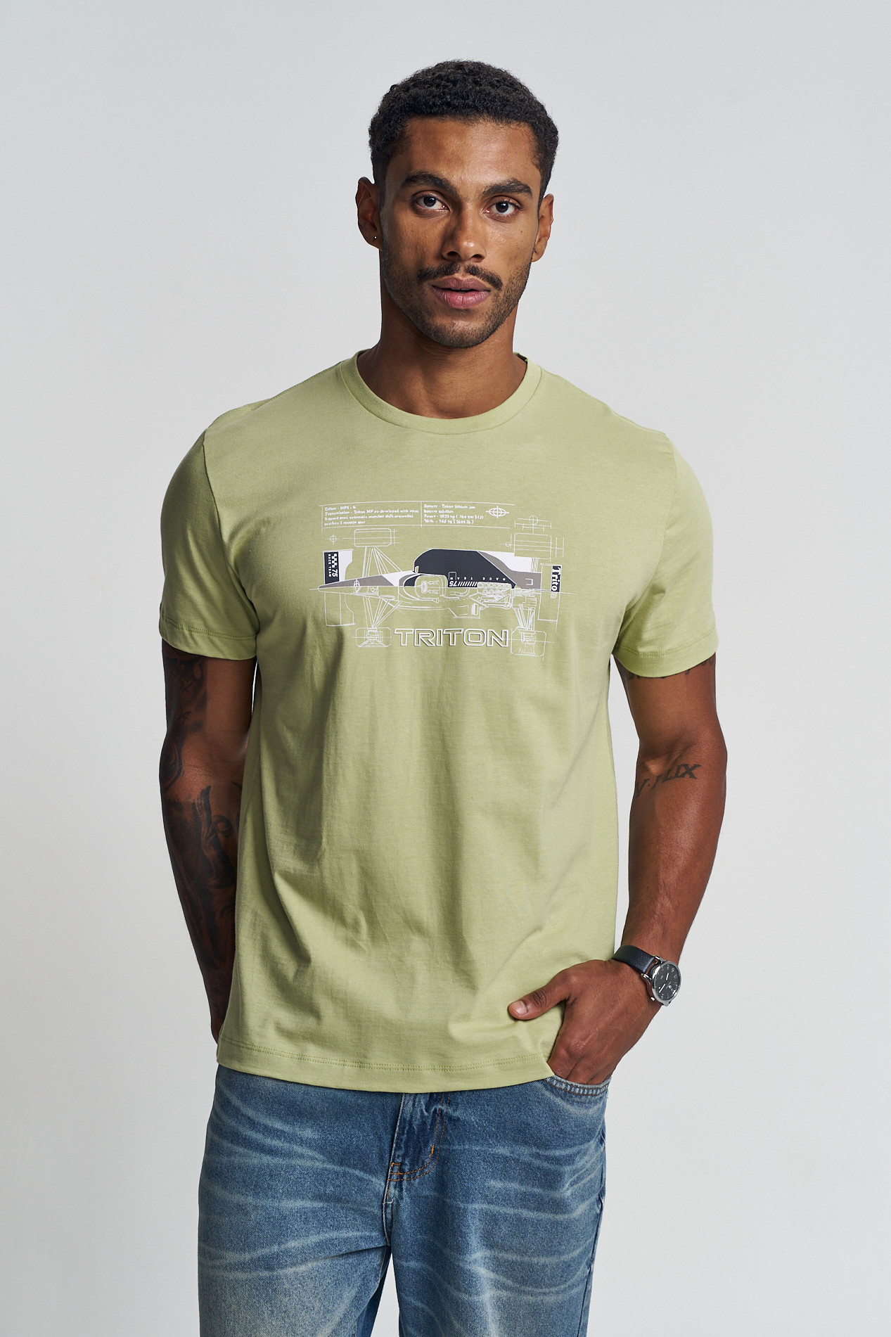 CAMISETA TRITON M VERDE ROSEMARY