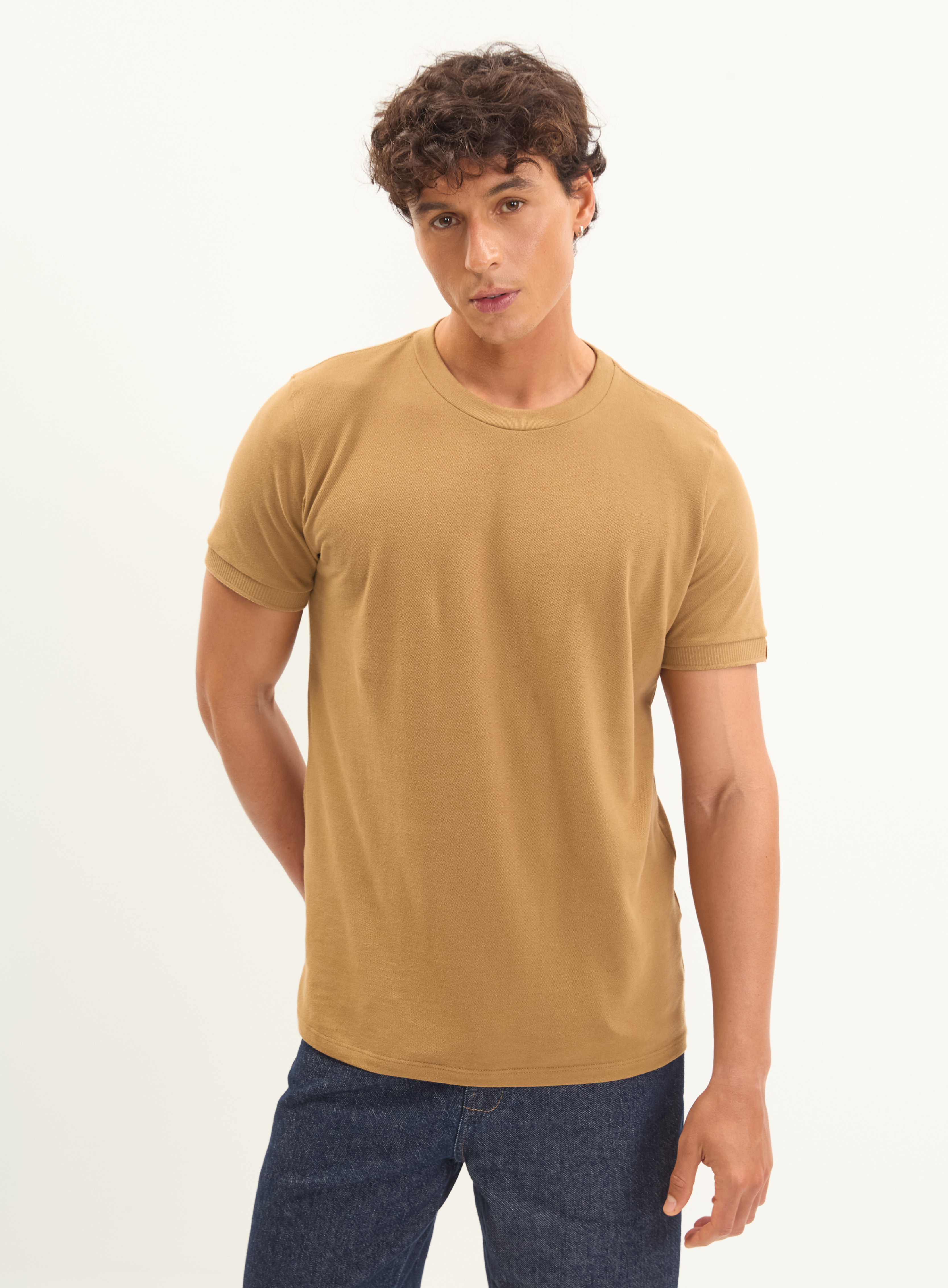 CAMISETA COLCCI GG MARROM PREBIA