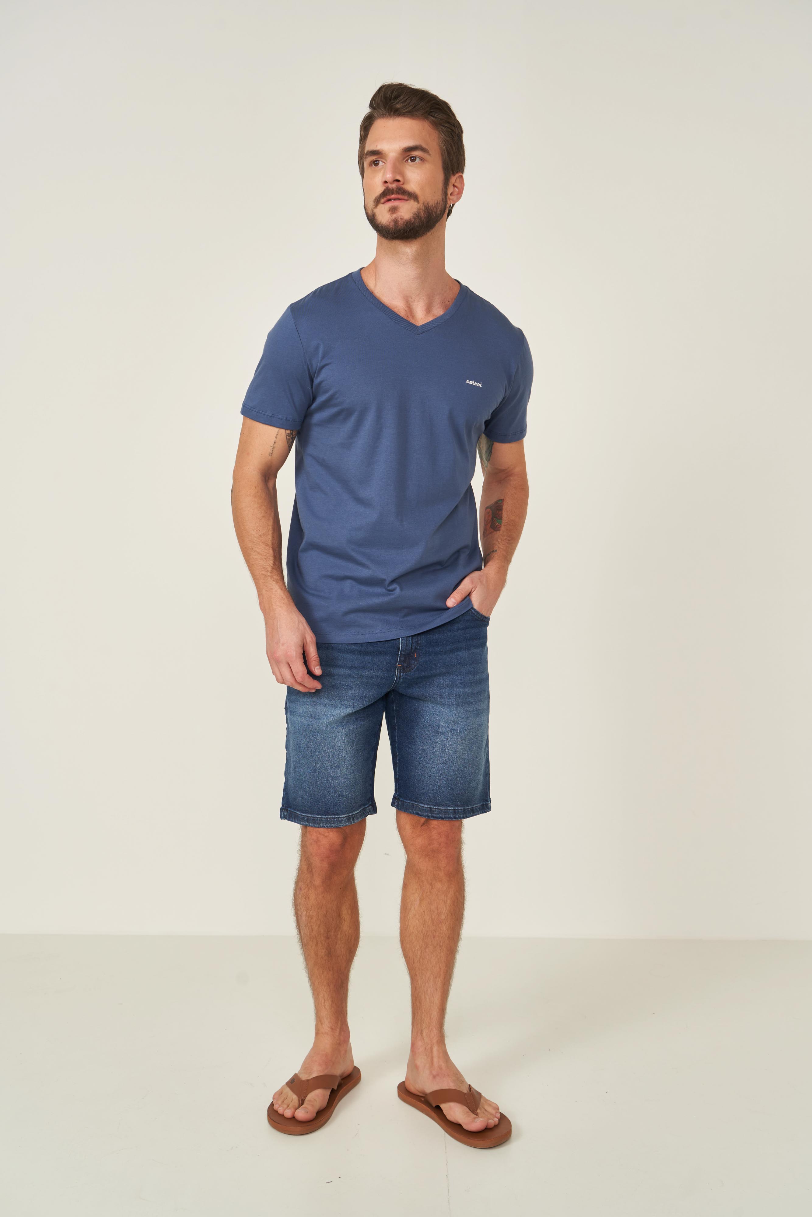 CAMISETA COLCCI P AZUL DARKNESS