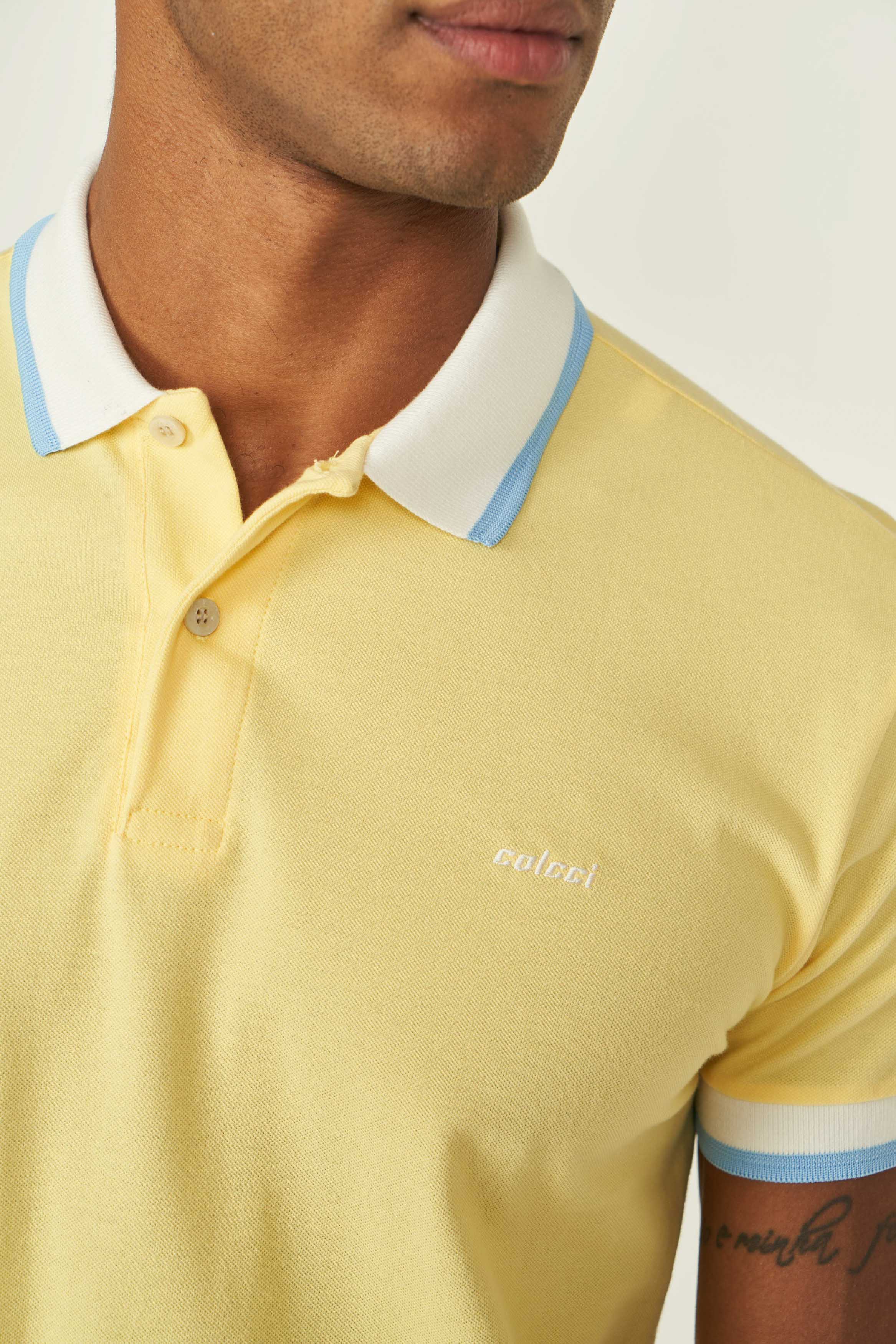 POLO COLCCI P AMARELO CORNISH