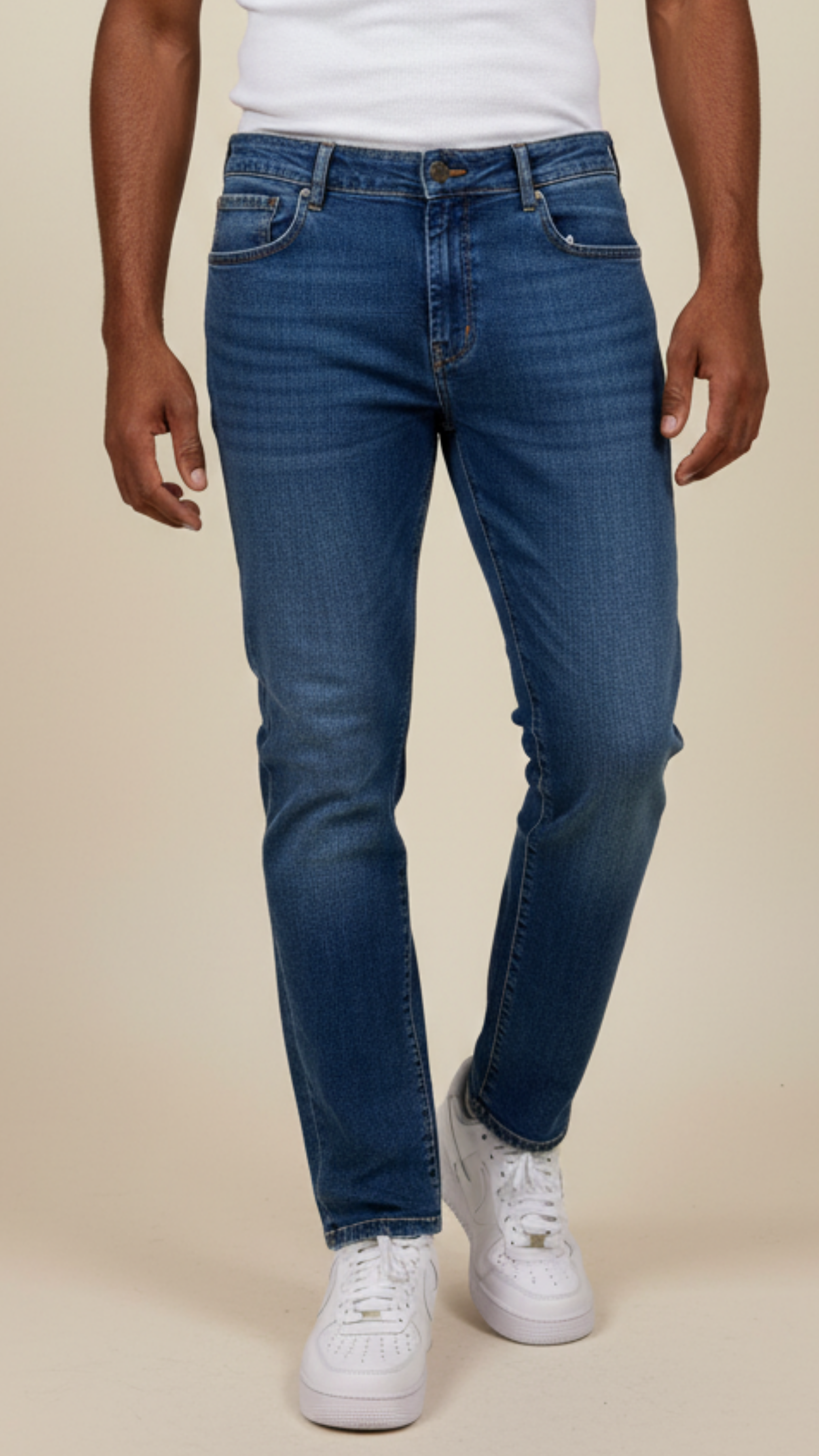 CALÇA JEANS LEO 42 INDIGO