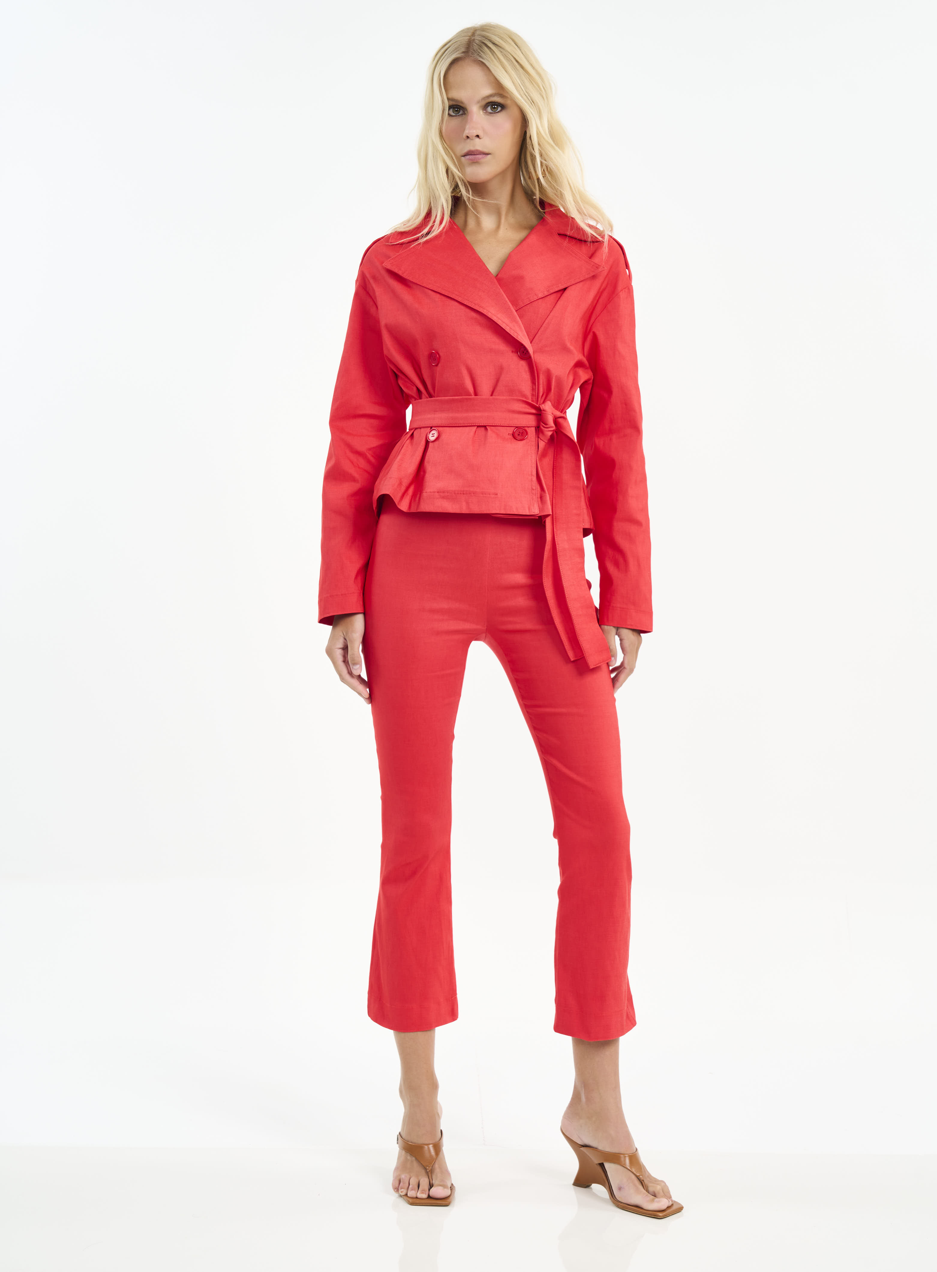 CALÇA COLCCI M VERMELHO LUXURY