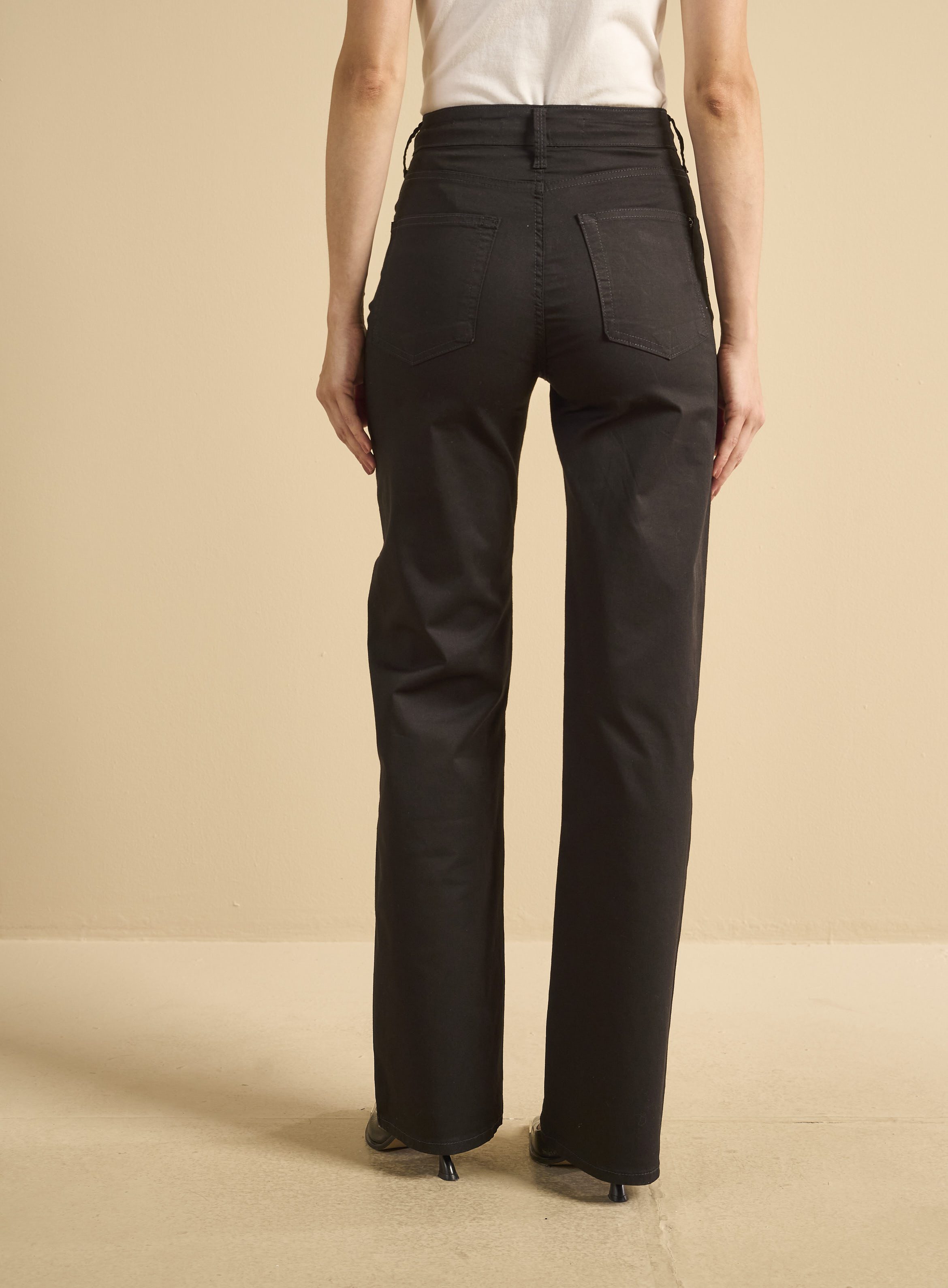CALÇA SARJA BELLA STRETCH 38 PRETO