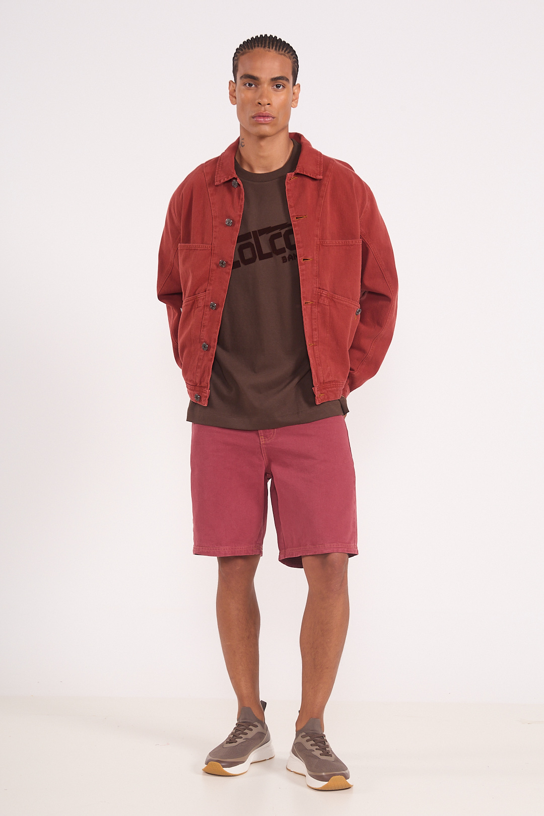 CAMISETA COLCCI G MARROM COCONUT