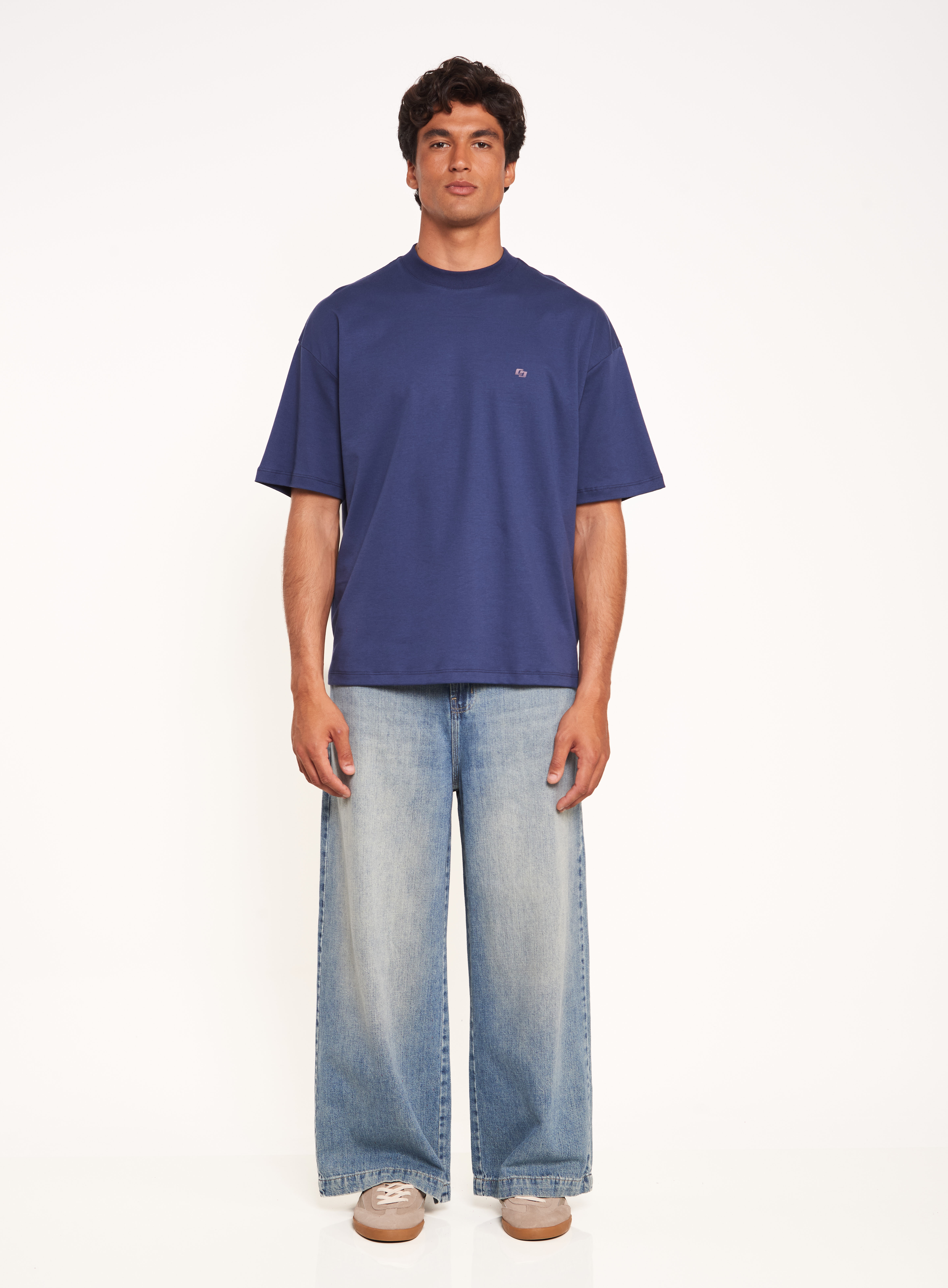 CALÇA JEANS SUPER BAGGY 38 INDIGO
