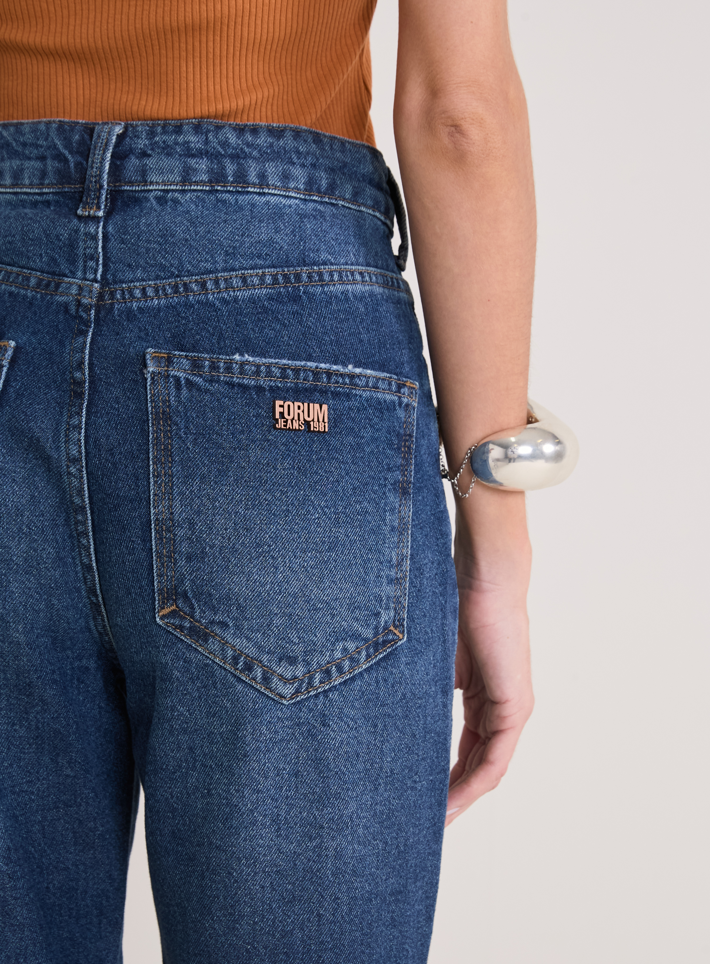 CALÇA JEANS LOLA 42 INDIGO