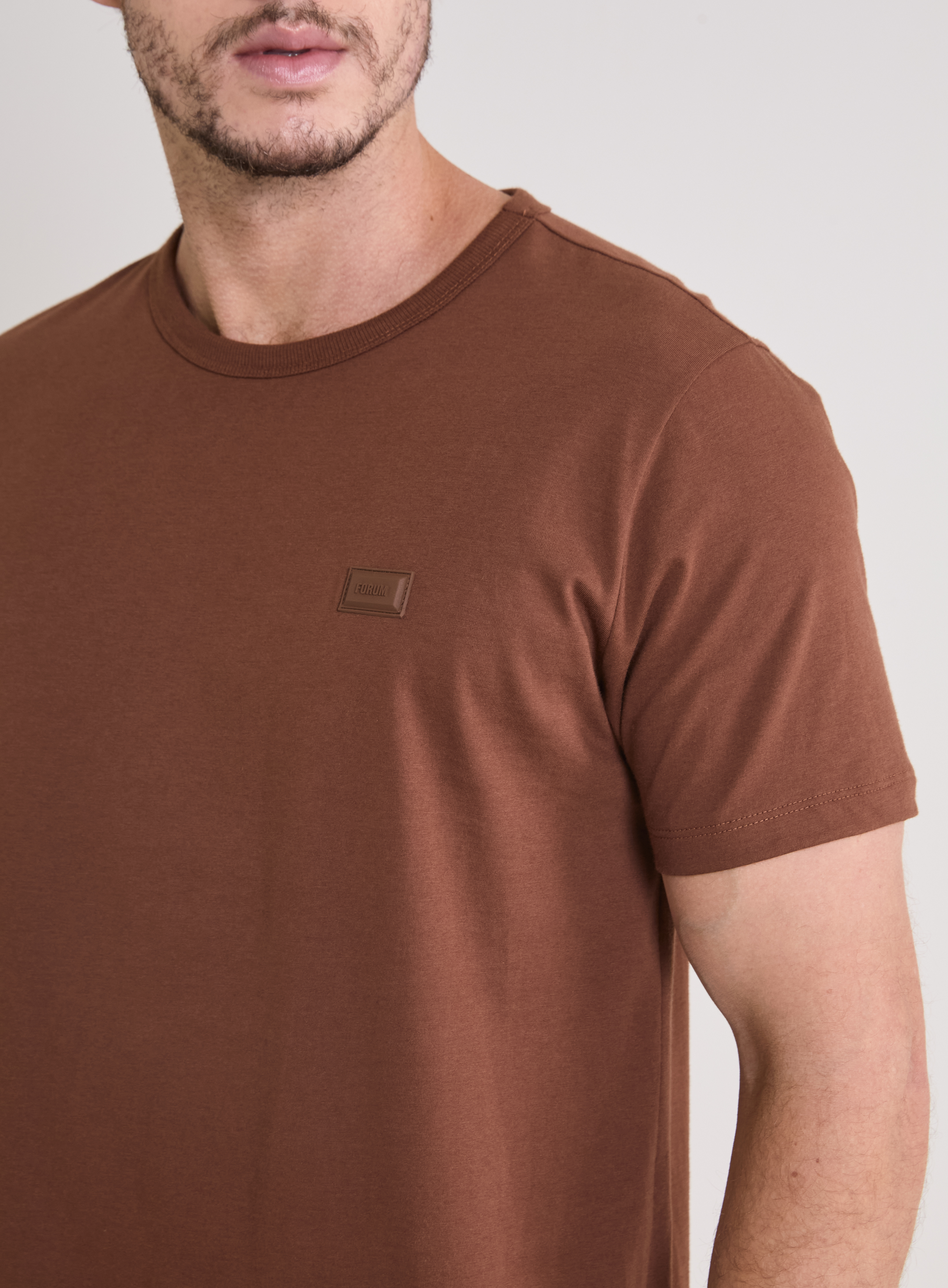 CAMISETA FORUM G BEGE ITALIAN