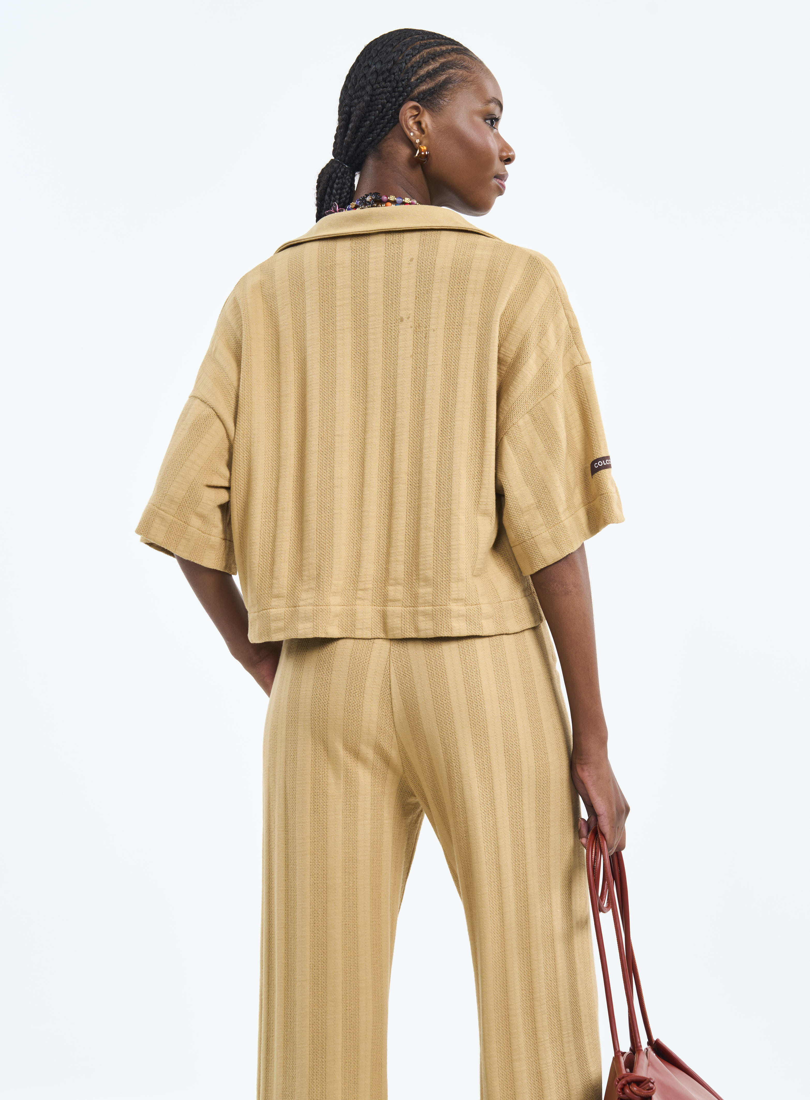 CAMISA COLCCI M BEGE SOYBEAN