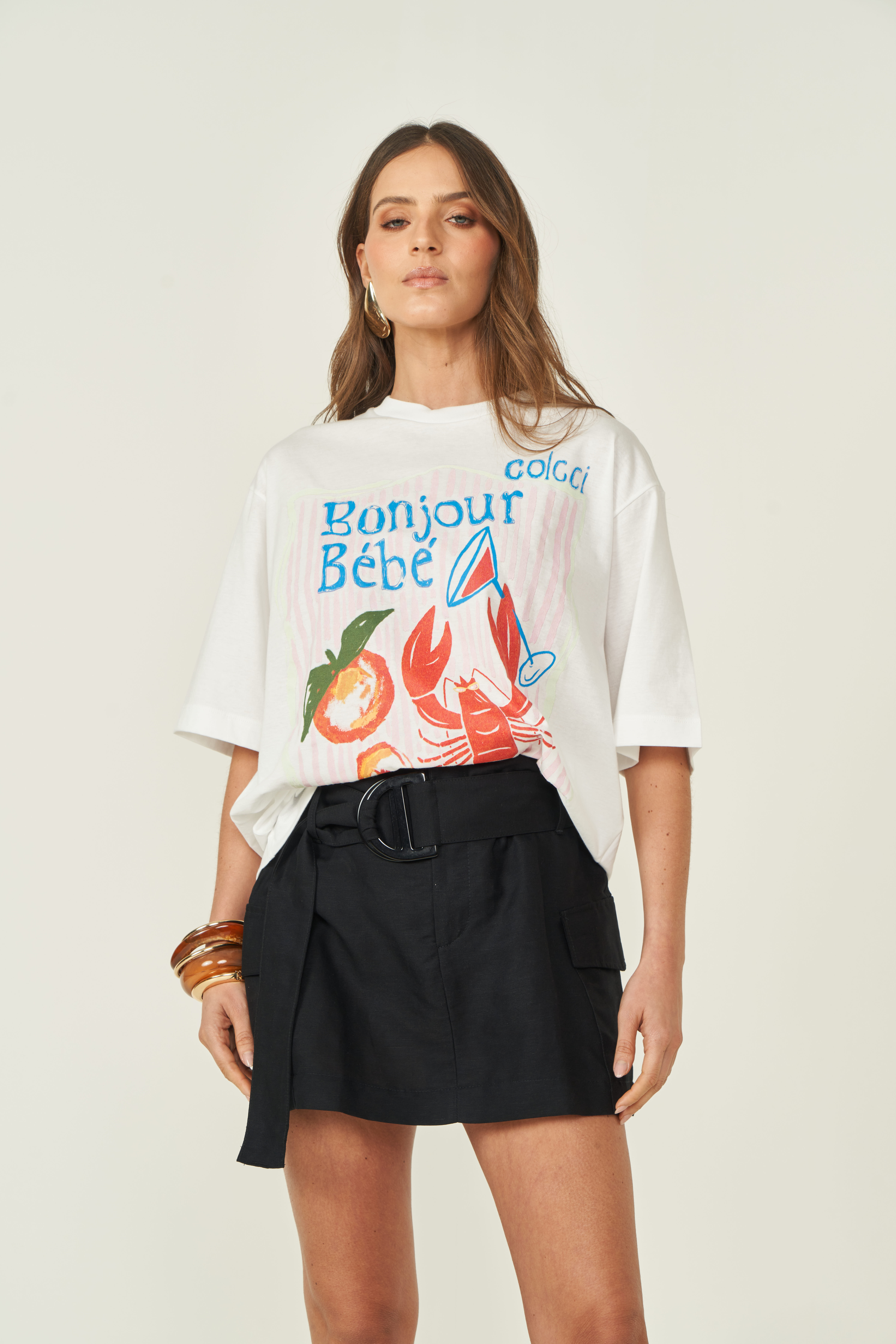 CAMISETA ESTAMPADA GG OFF SHELL