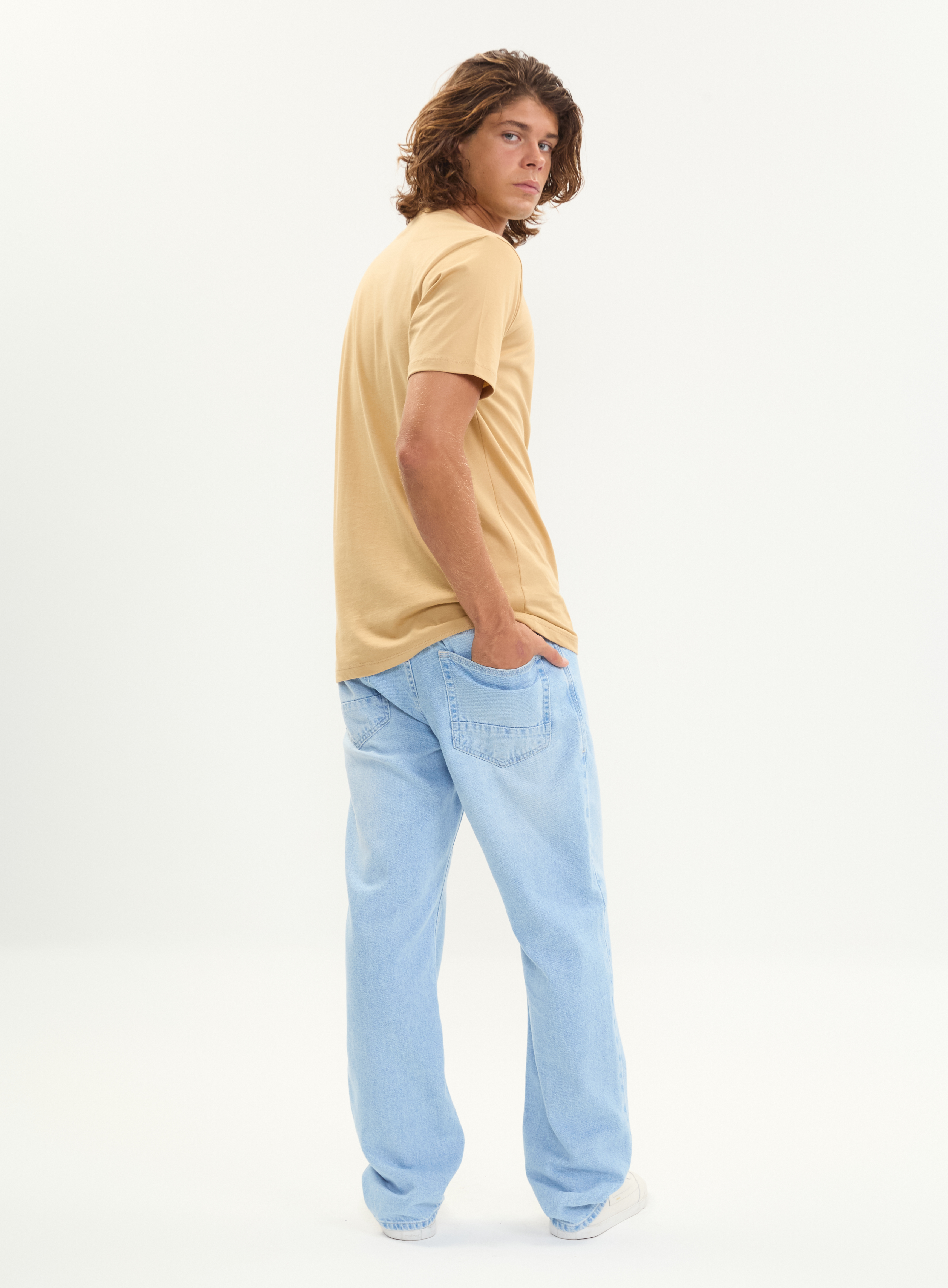 CALÇA JEANS RETA 38 INDIGO