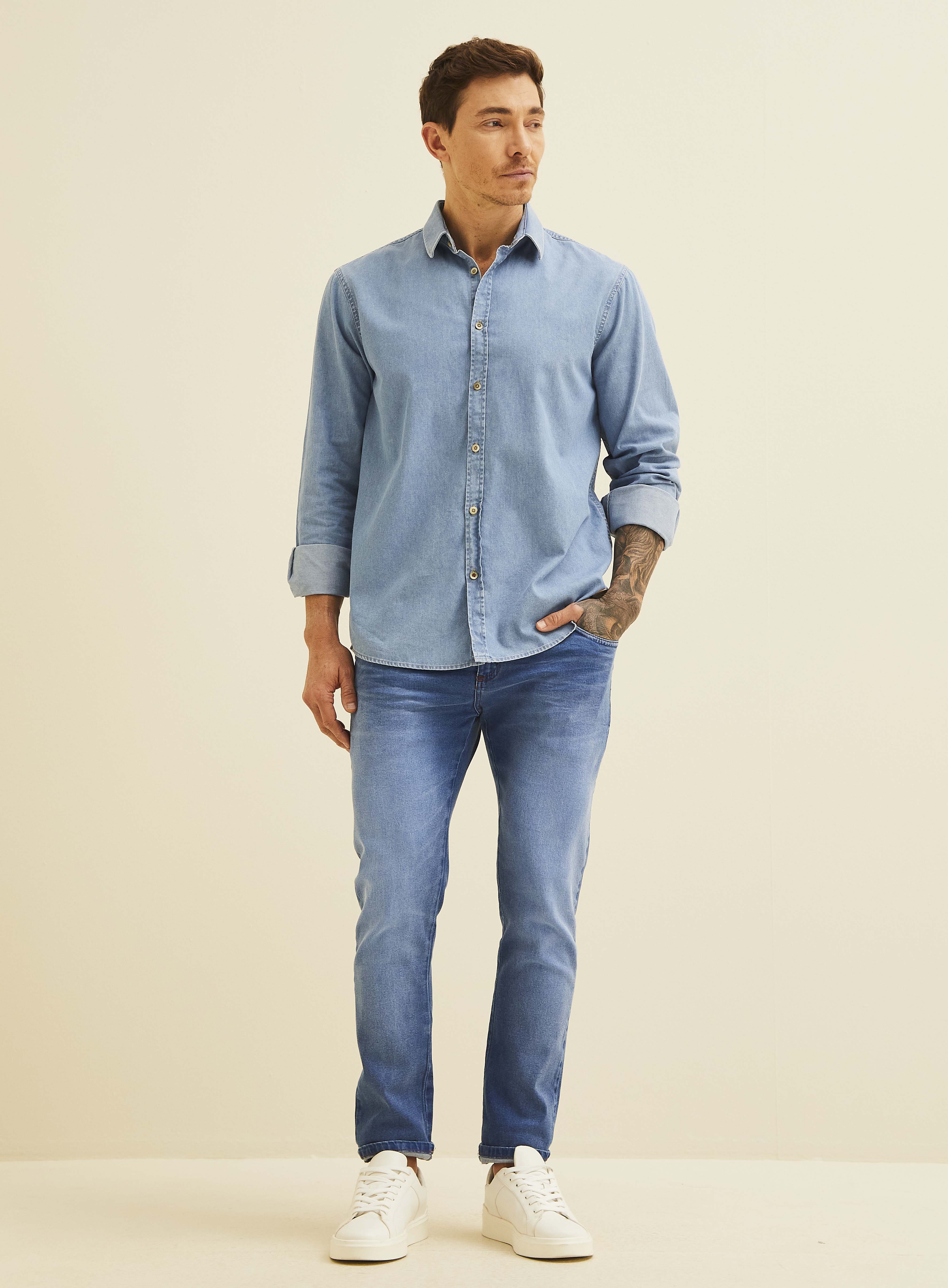 CALÇA JEANS IGOR SKINNY 42 INDIGO