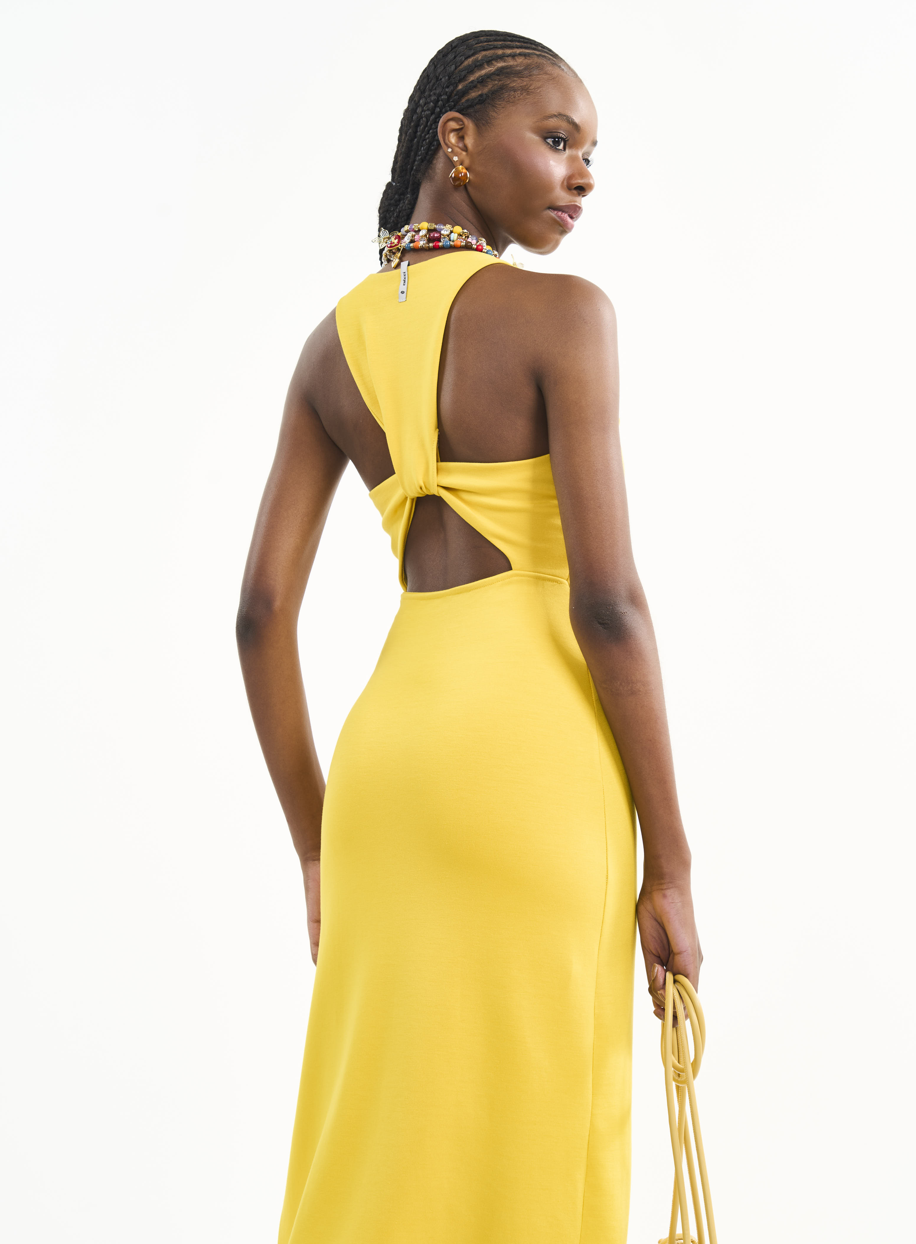 VESTIDO COLCCI M AMARELO POLEN