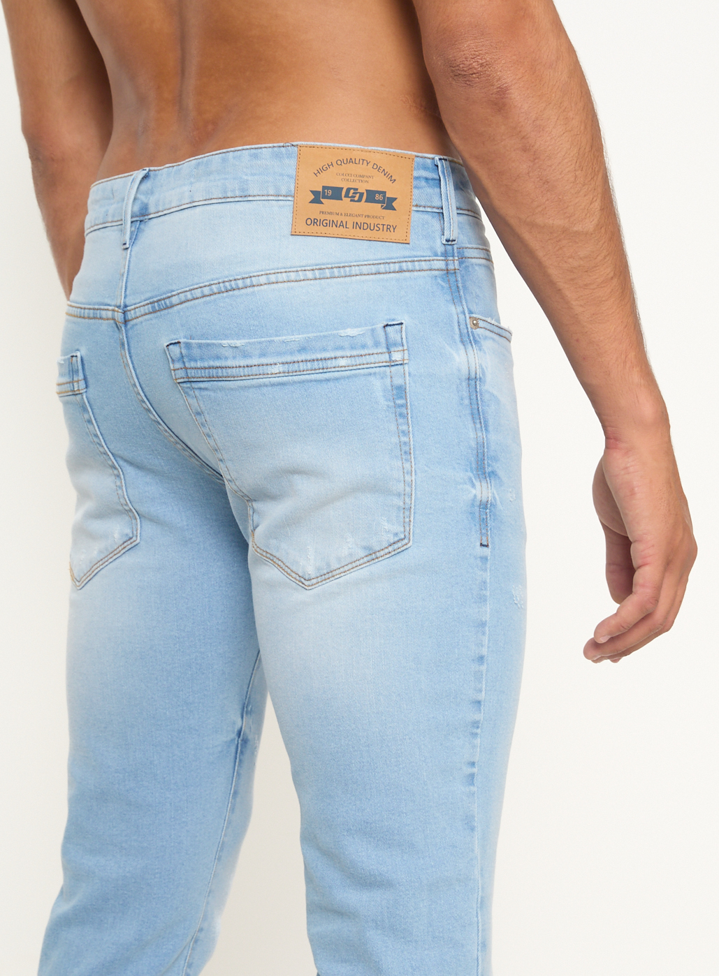 CALÇA JEANS ALEX 38 INDIGO
