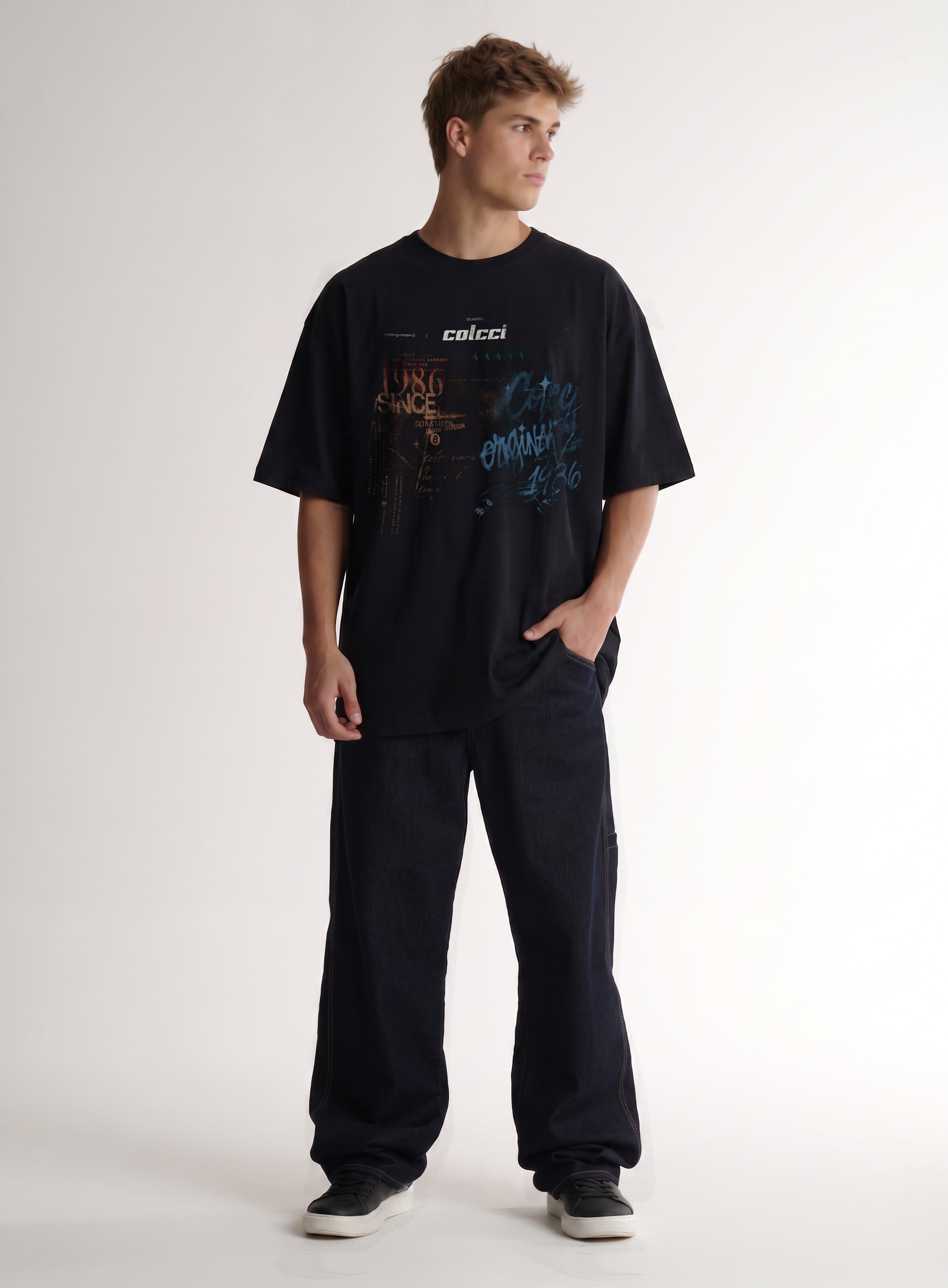 CAMISETA COLCCI GG PRETO
