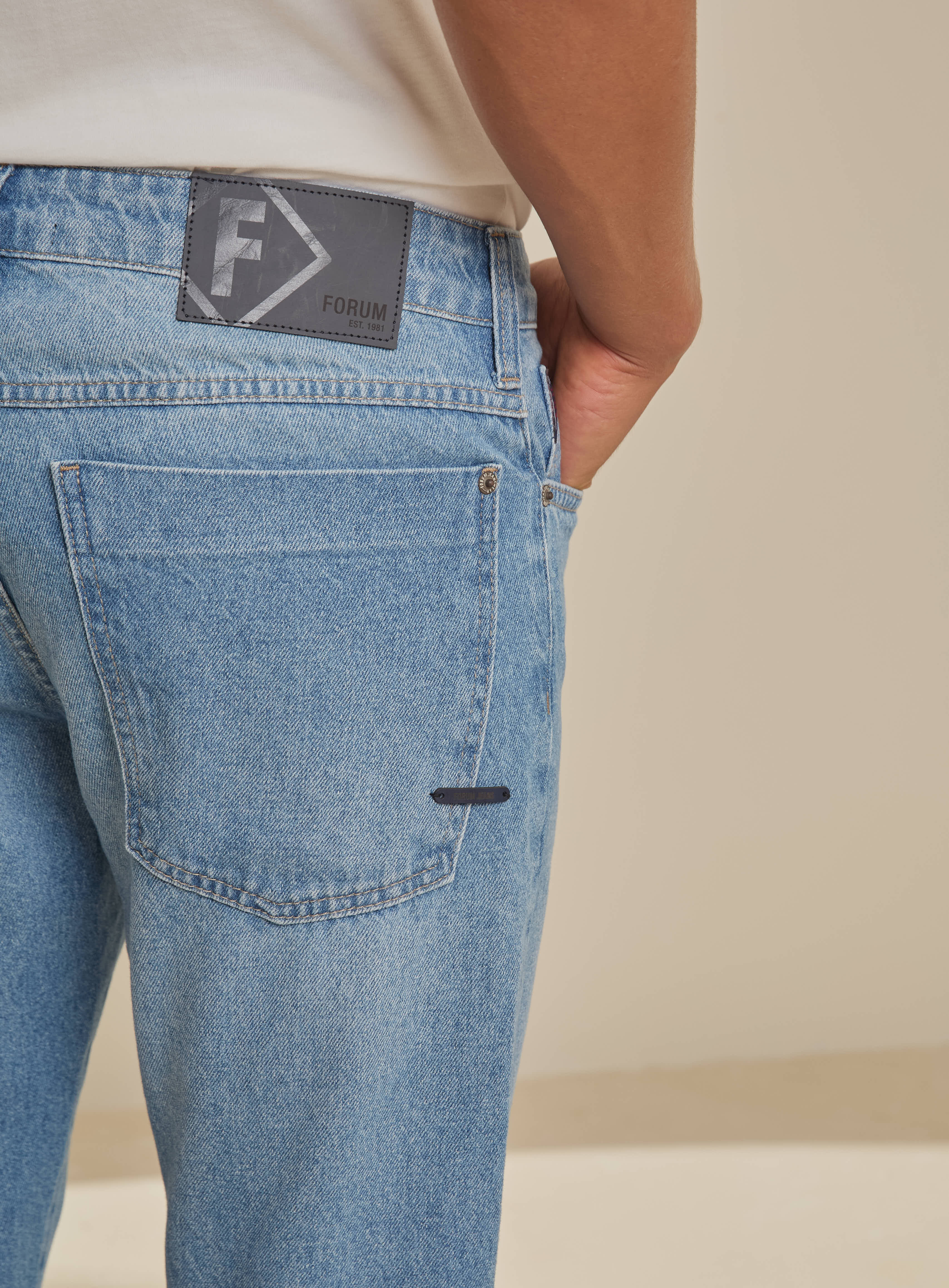 CALÇA JEANS PAUL SLIM 38 INDIGO