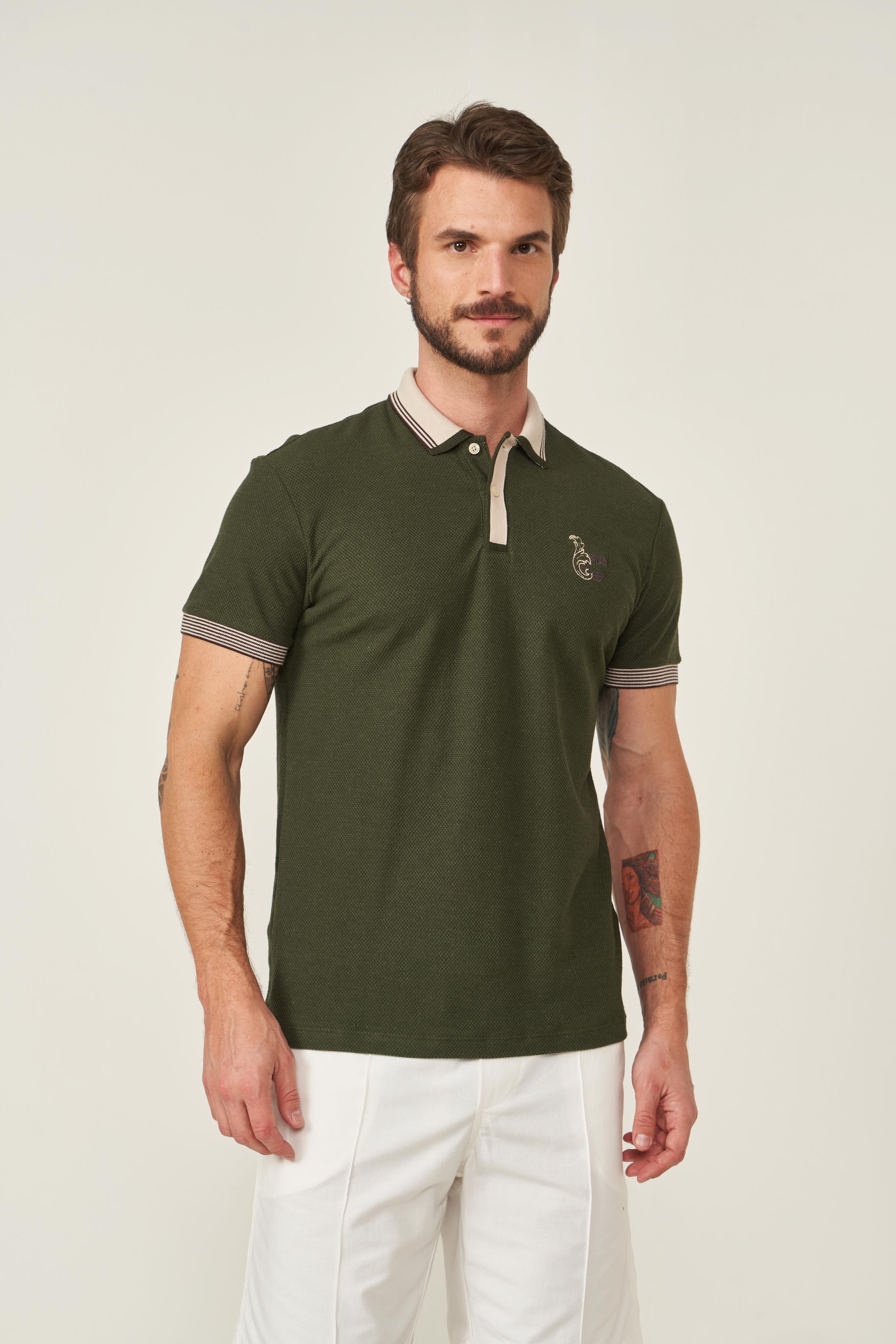 POLO COLCCI PP VERDE MANJERICAO