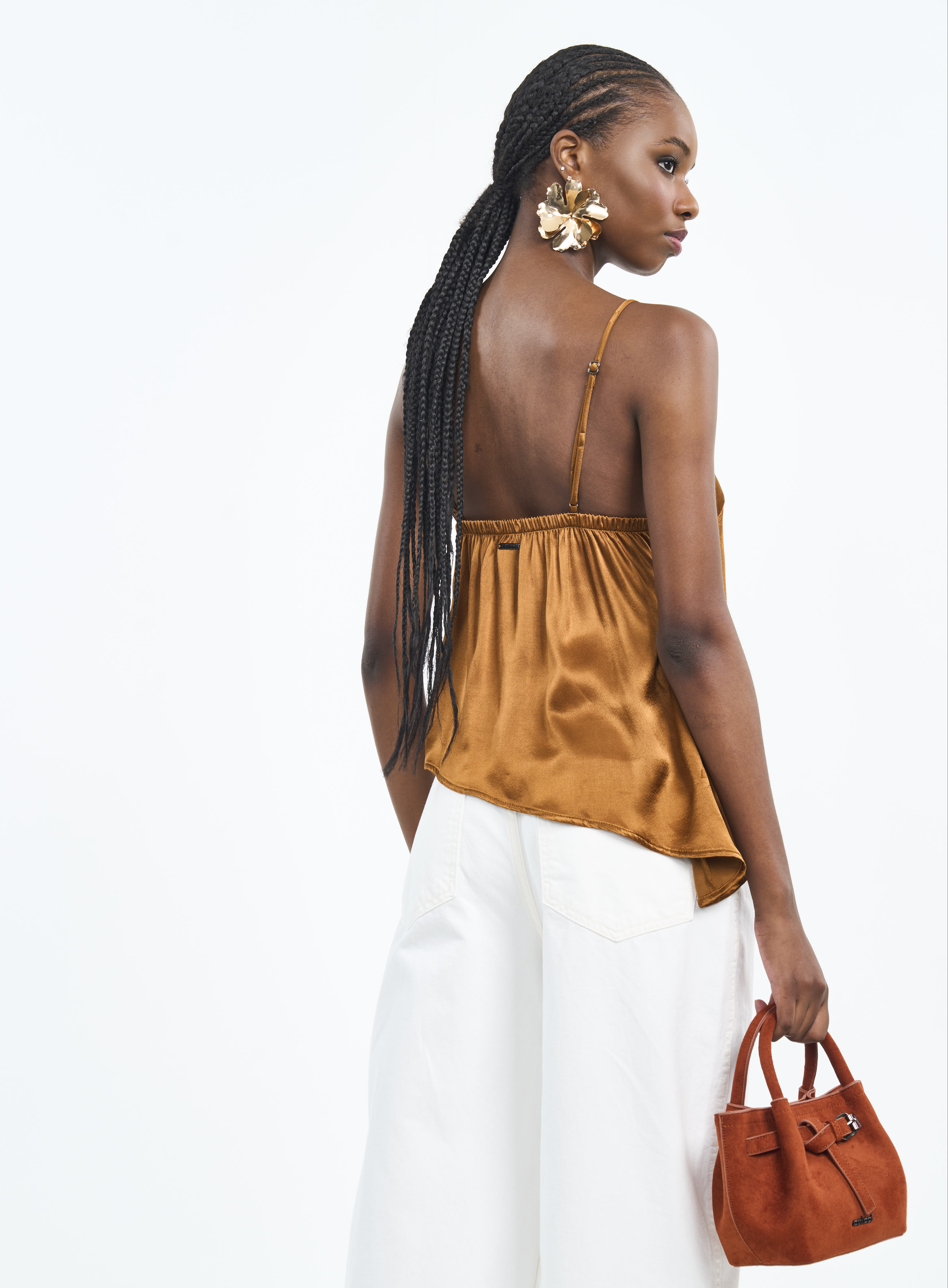 BLUSA COLCCI M MARROM DROME