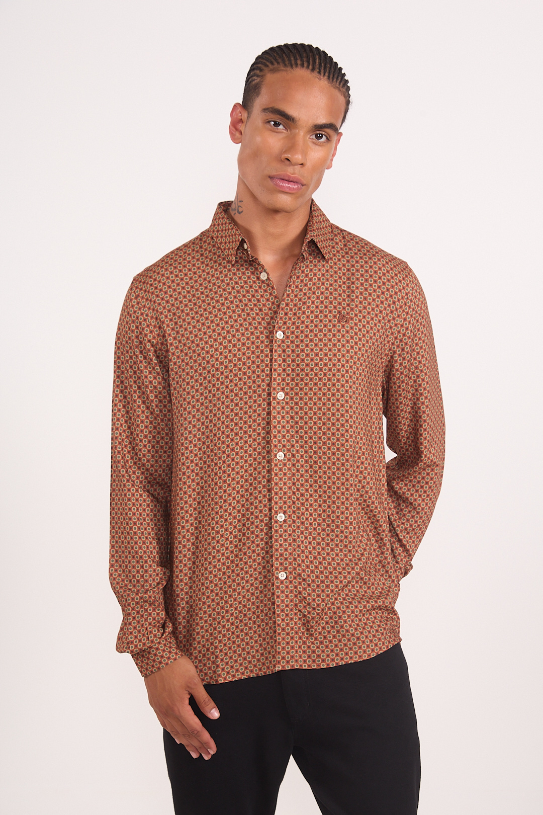 CAMISA ESTAMPADA RELAX 2 GG MODERN SPOTS