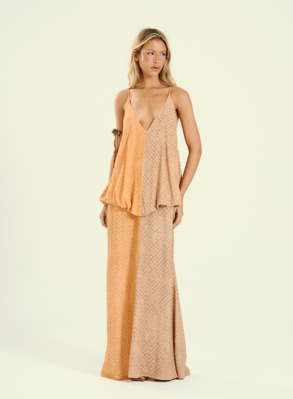 VESTIDO ESTAMPADO GG SAVAN.TEXTURE