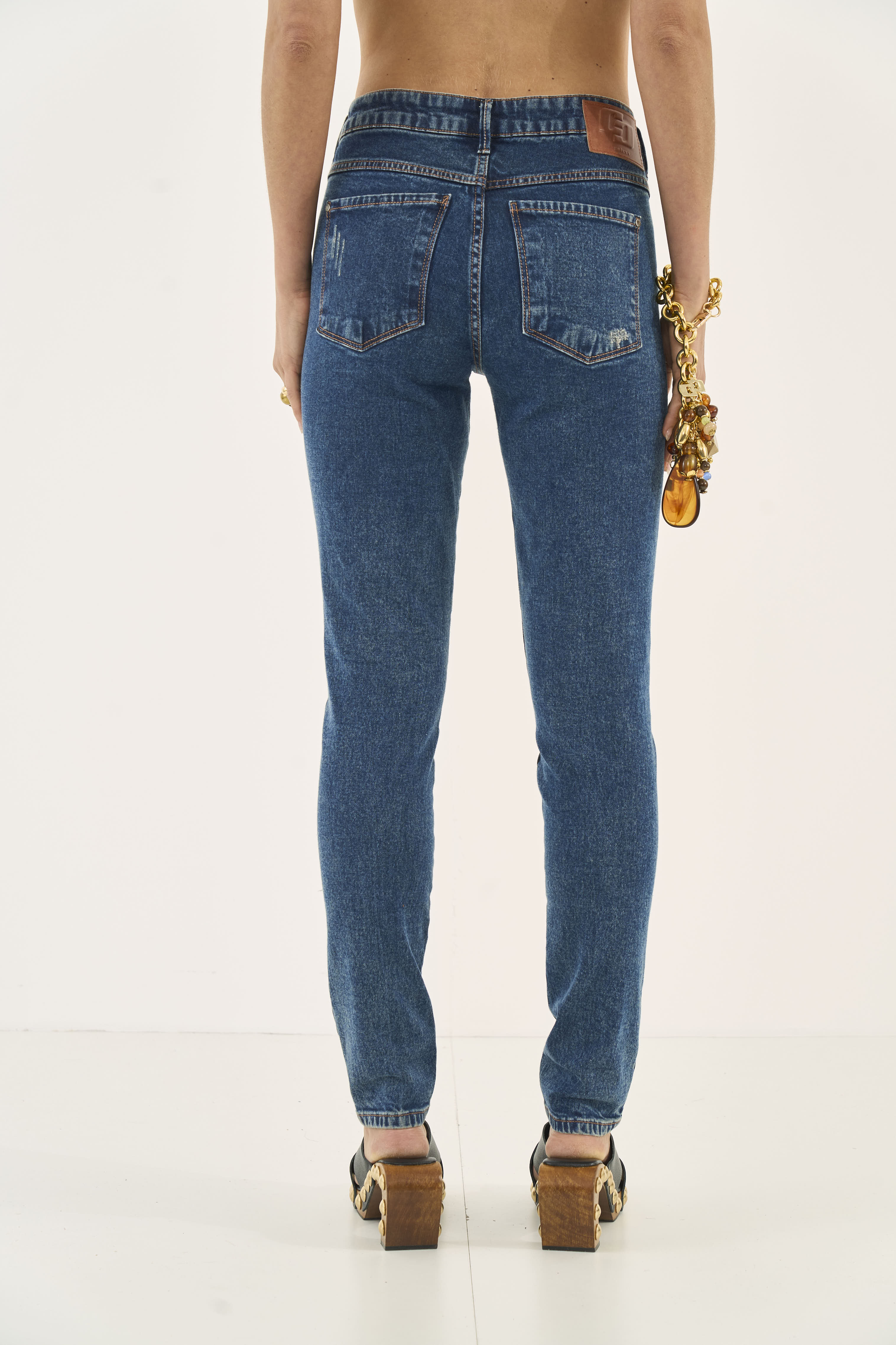 CALÇA JEANS BIA 38 INDIGO