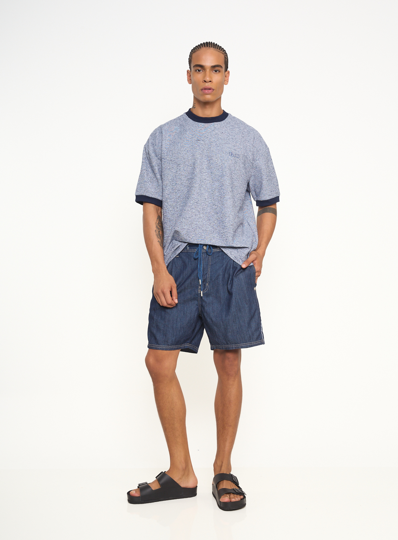BEACHSHORT JEANS 40 INDIGO
