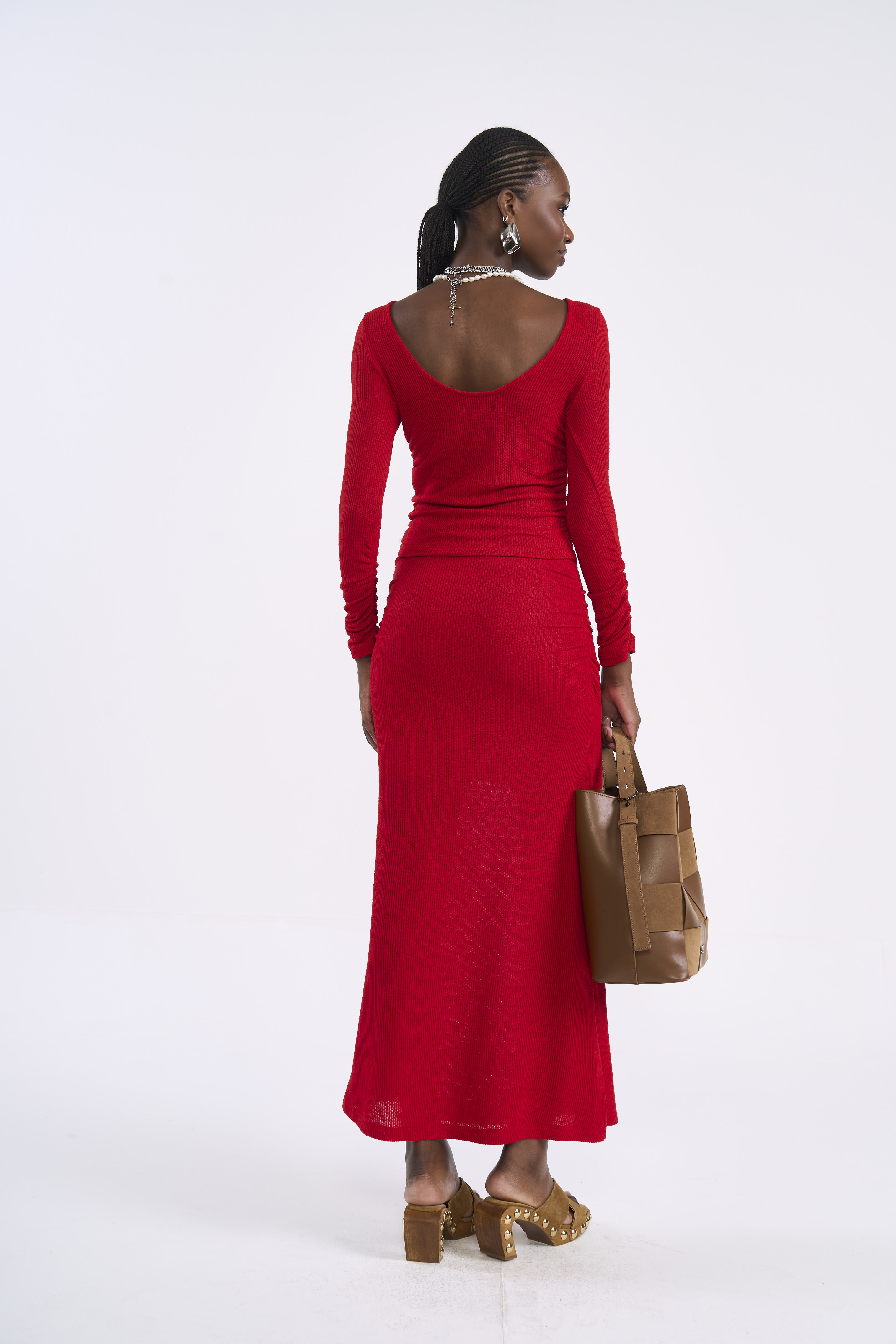 BLUSA COLCCI M VERMELHO SPARKL