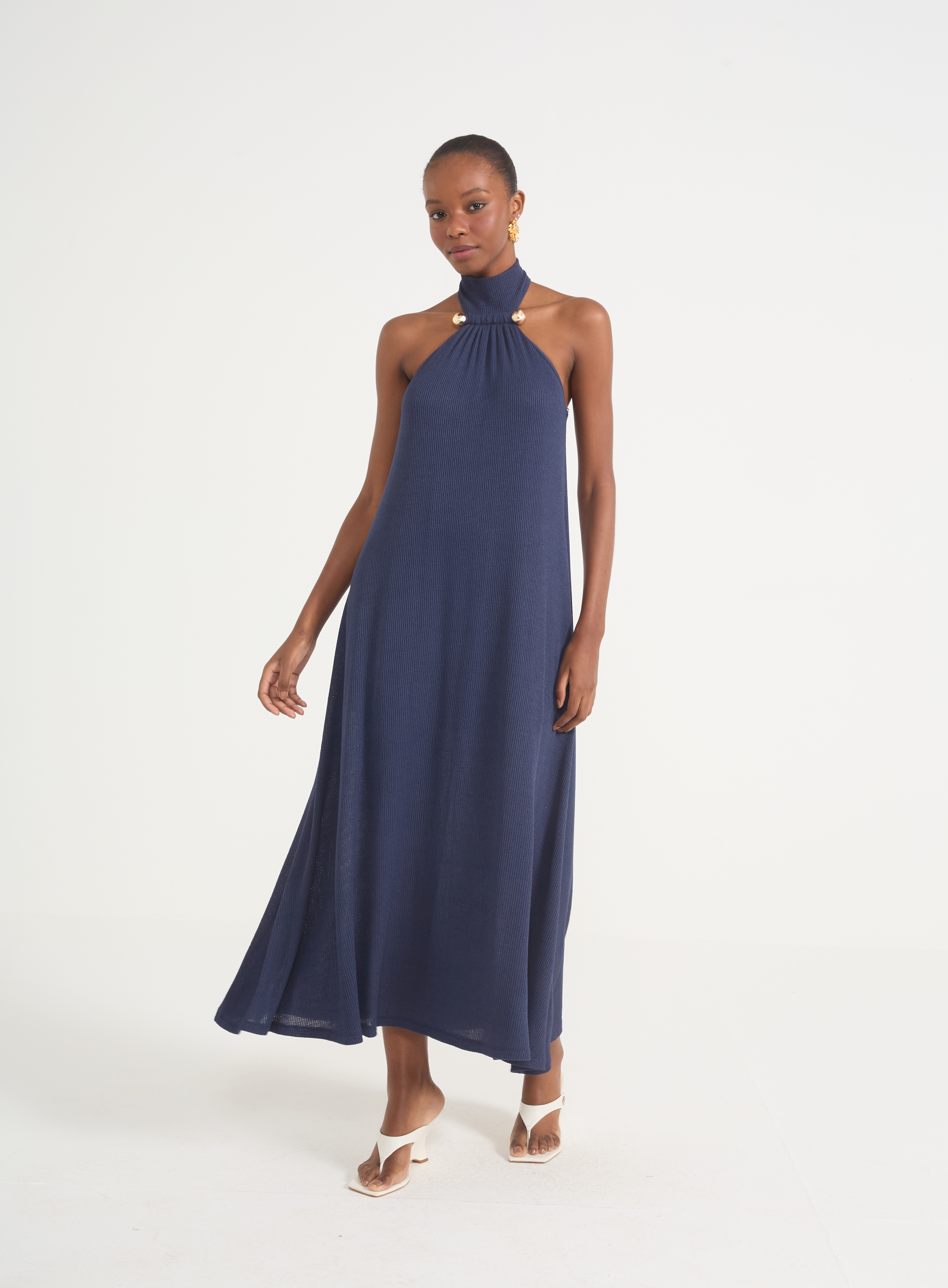 VESTIDO COLCCI M AZUL DARKNESS