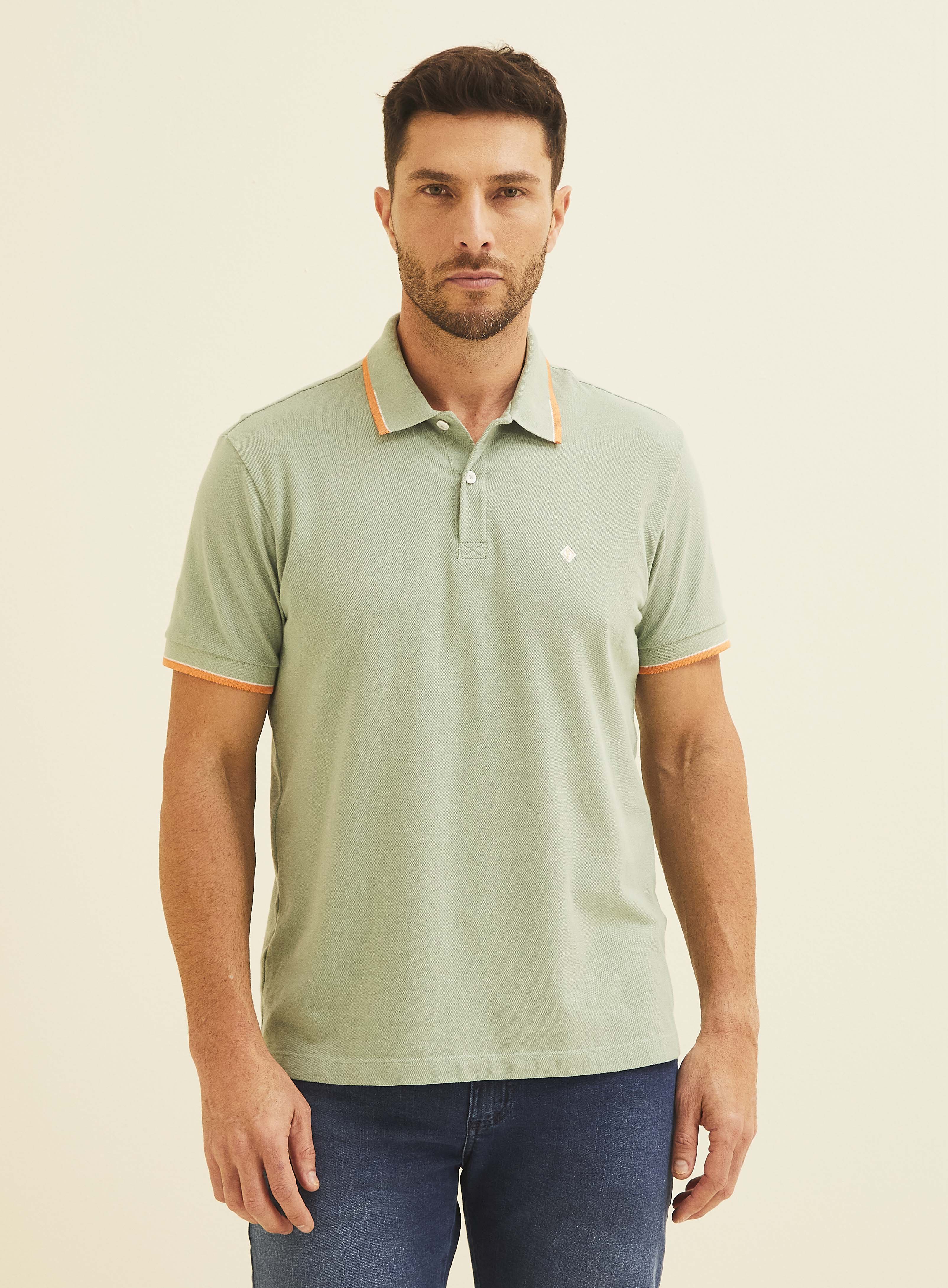 POLO FORUM M VERDE FROSTY