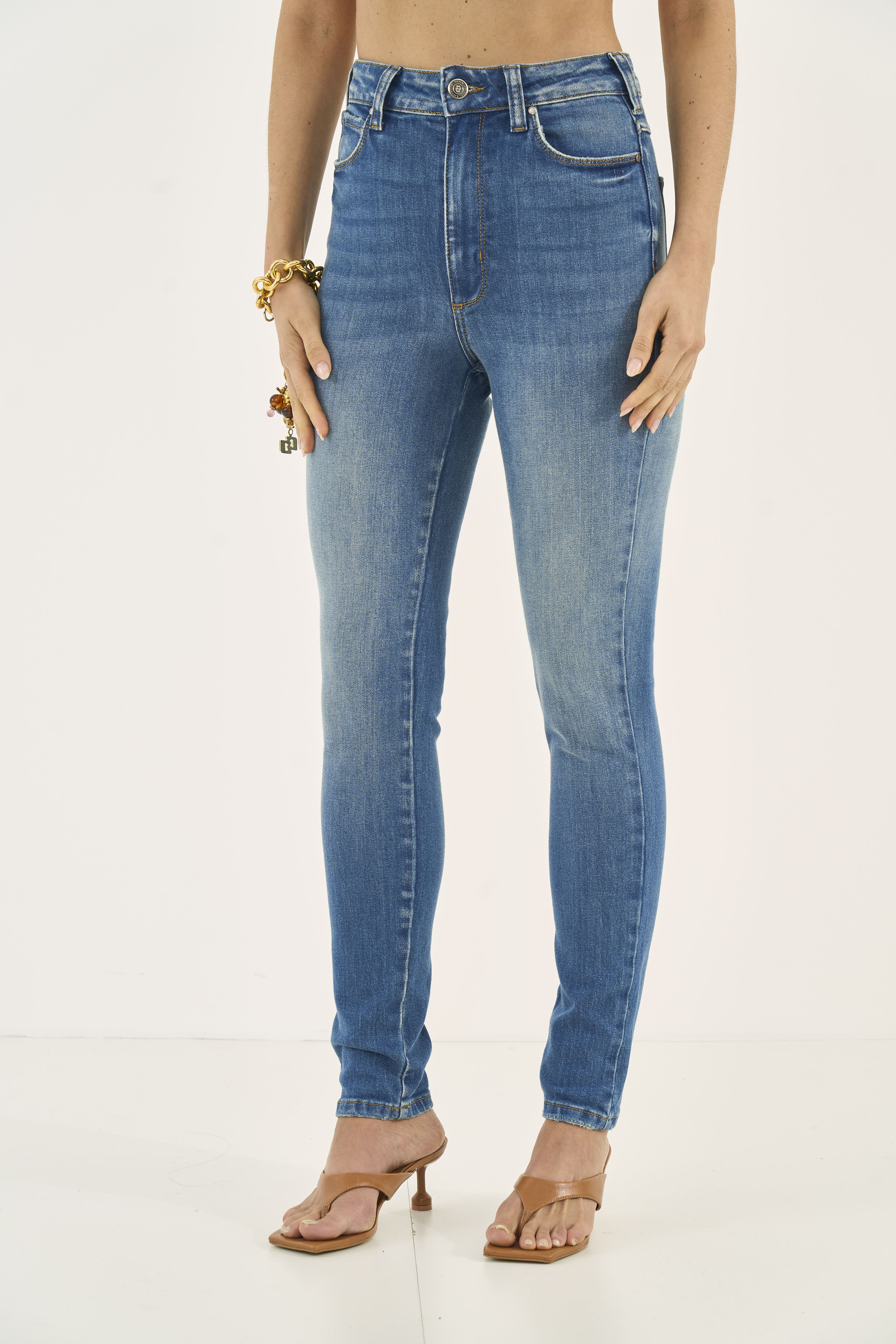 CALÇA JEANS BRUNA STRETCH 36 INDIGO