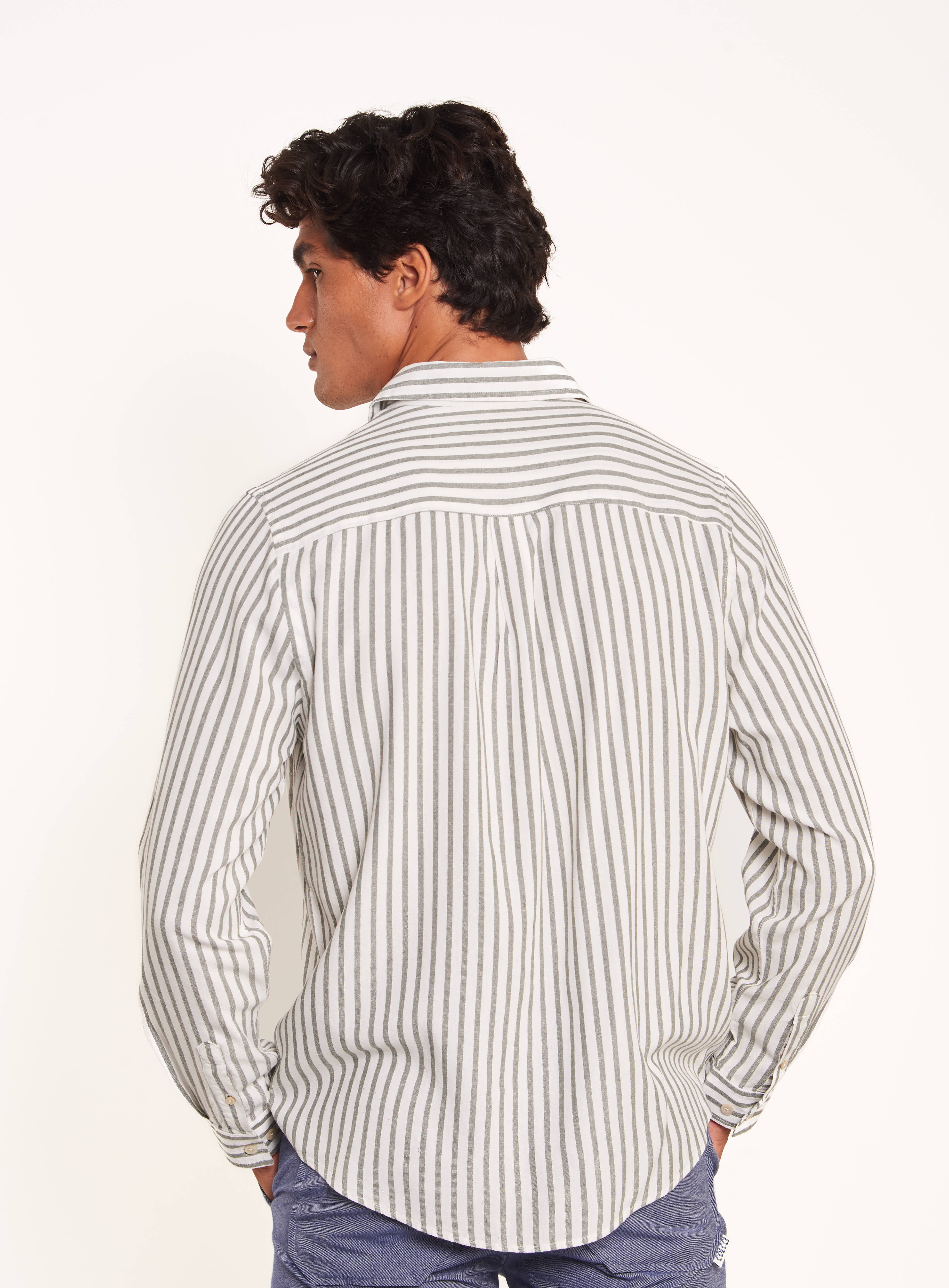 CAMISA LINHO LSTRADA RELAX G LISTRADO