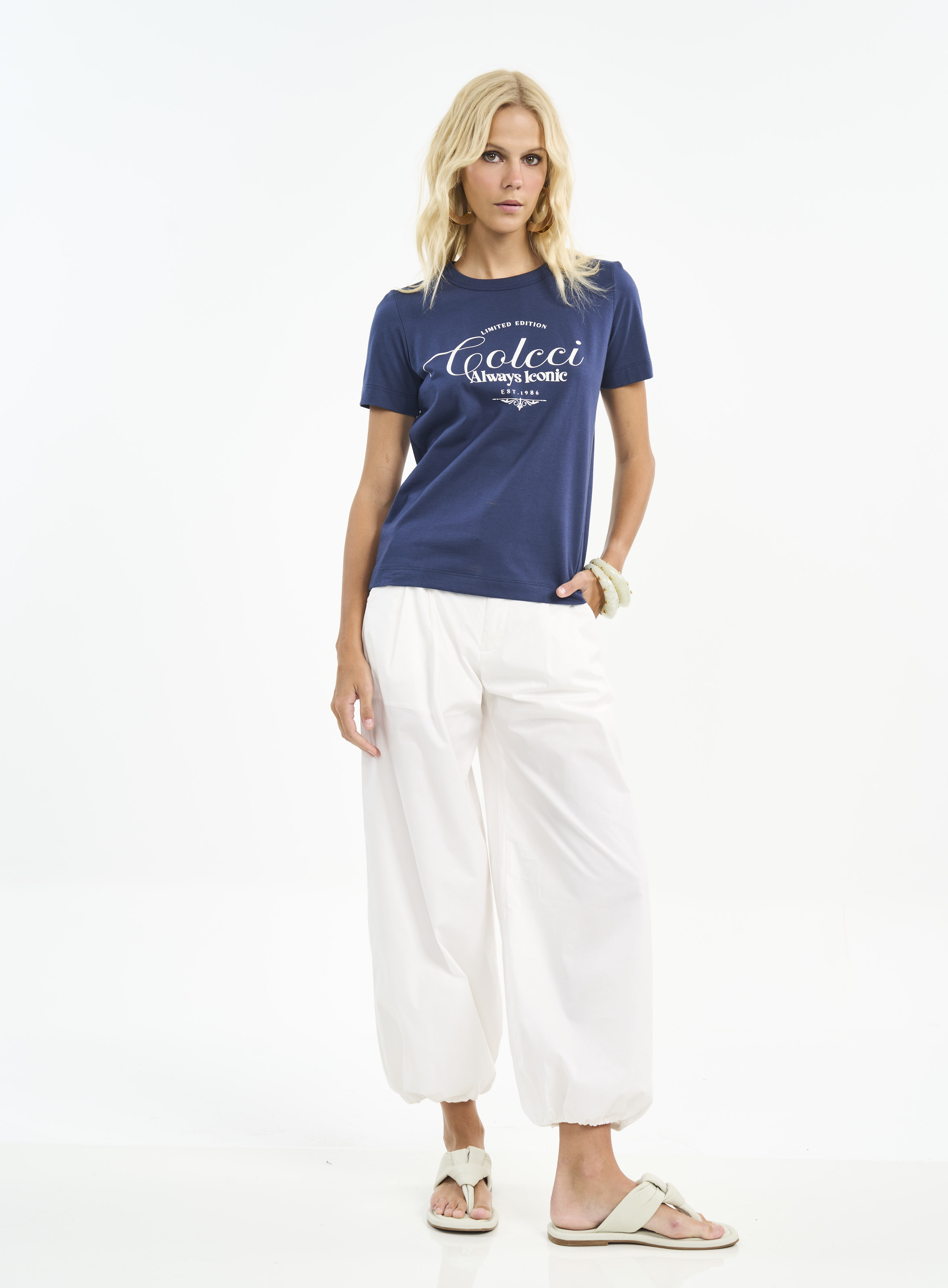 CAMISETA COLCCI G AZUL OLYMPIC