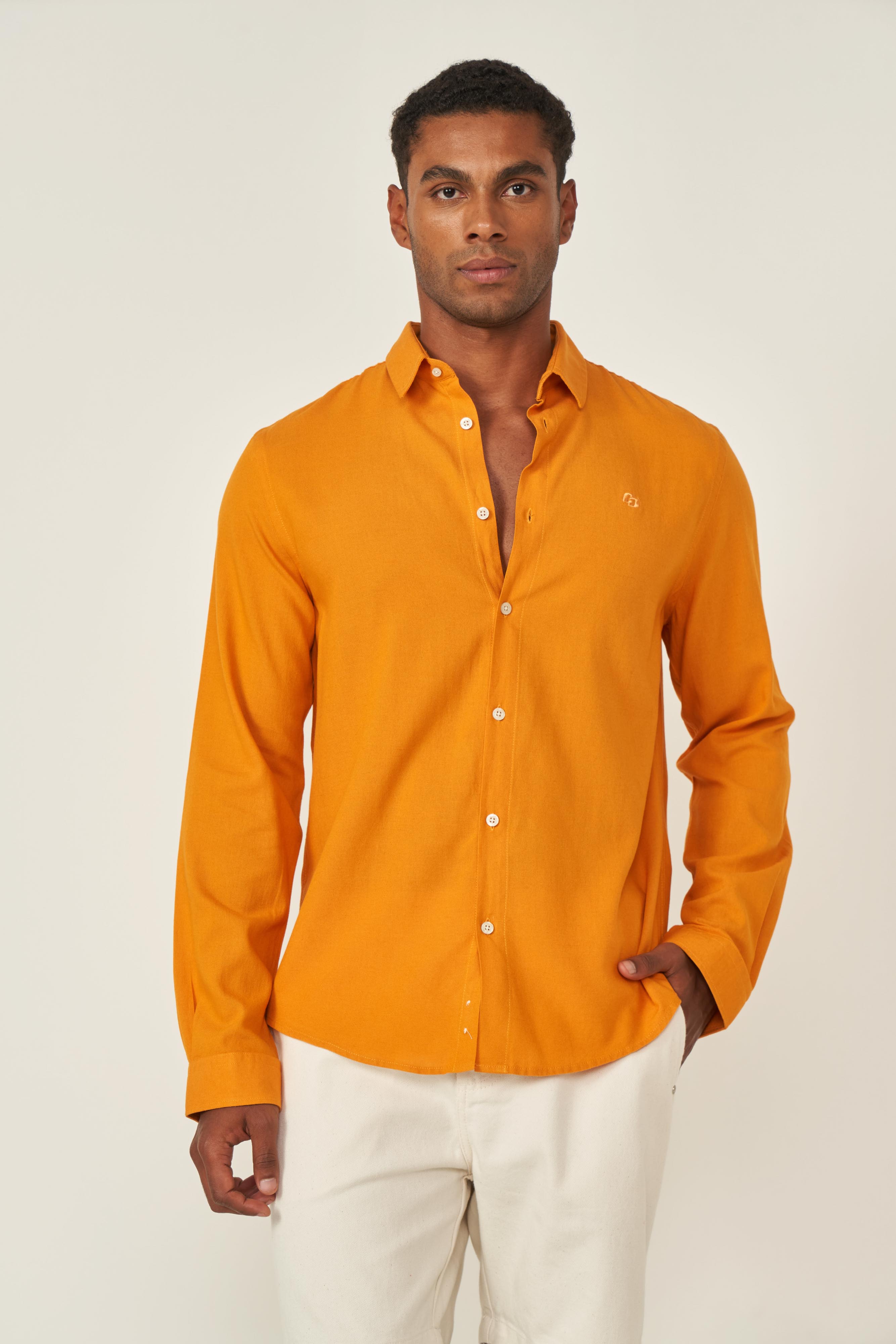 CAMISA LINHO RELAX XGG VERDE JIBOIA
