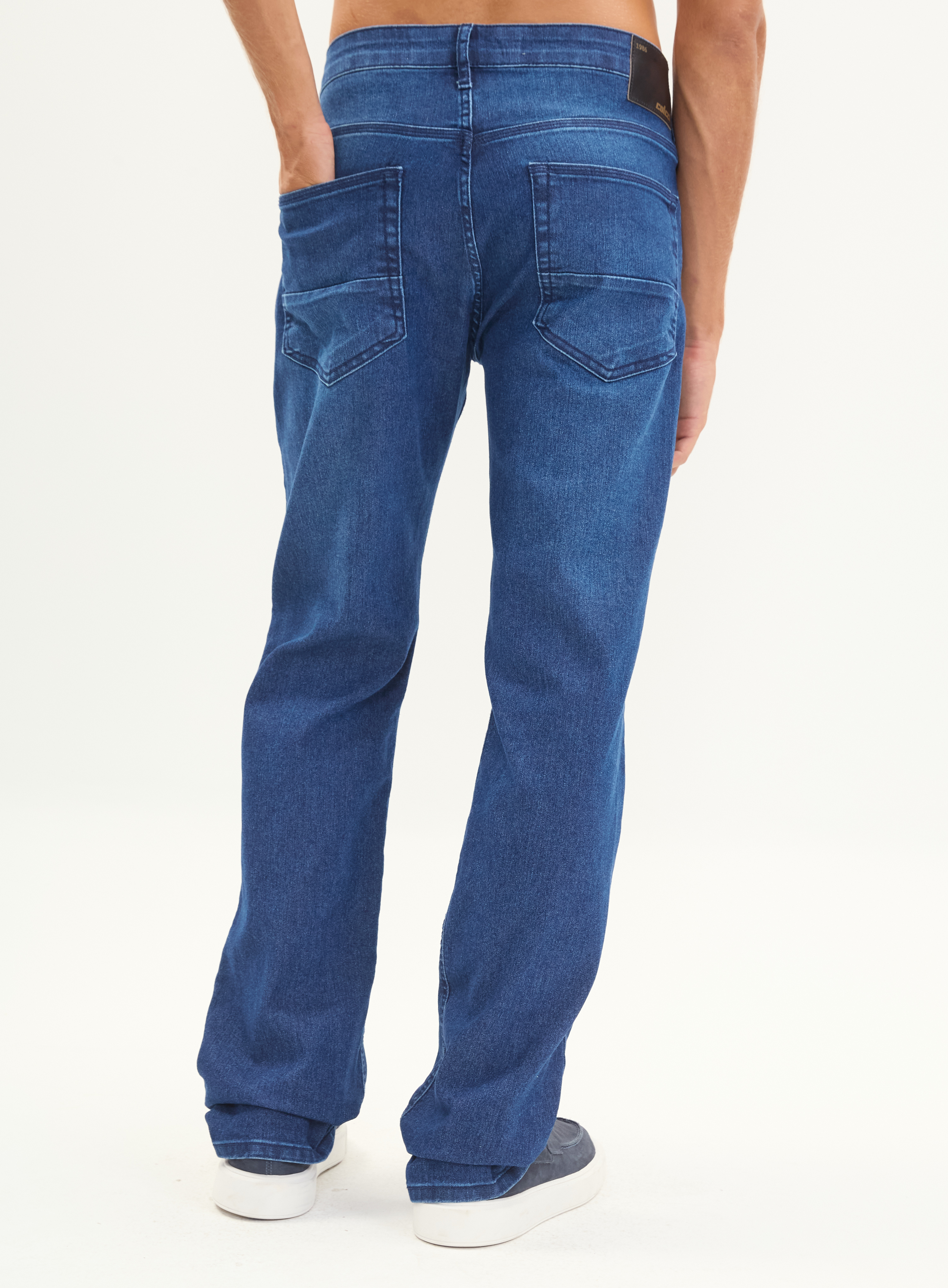 CALÇA JEANS COMFORT 42 INDIGO