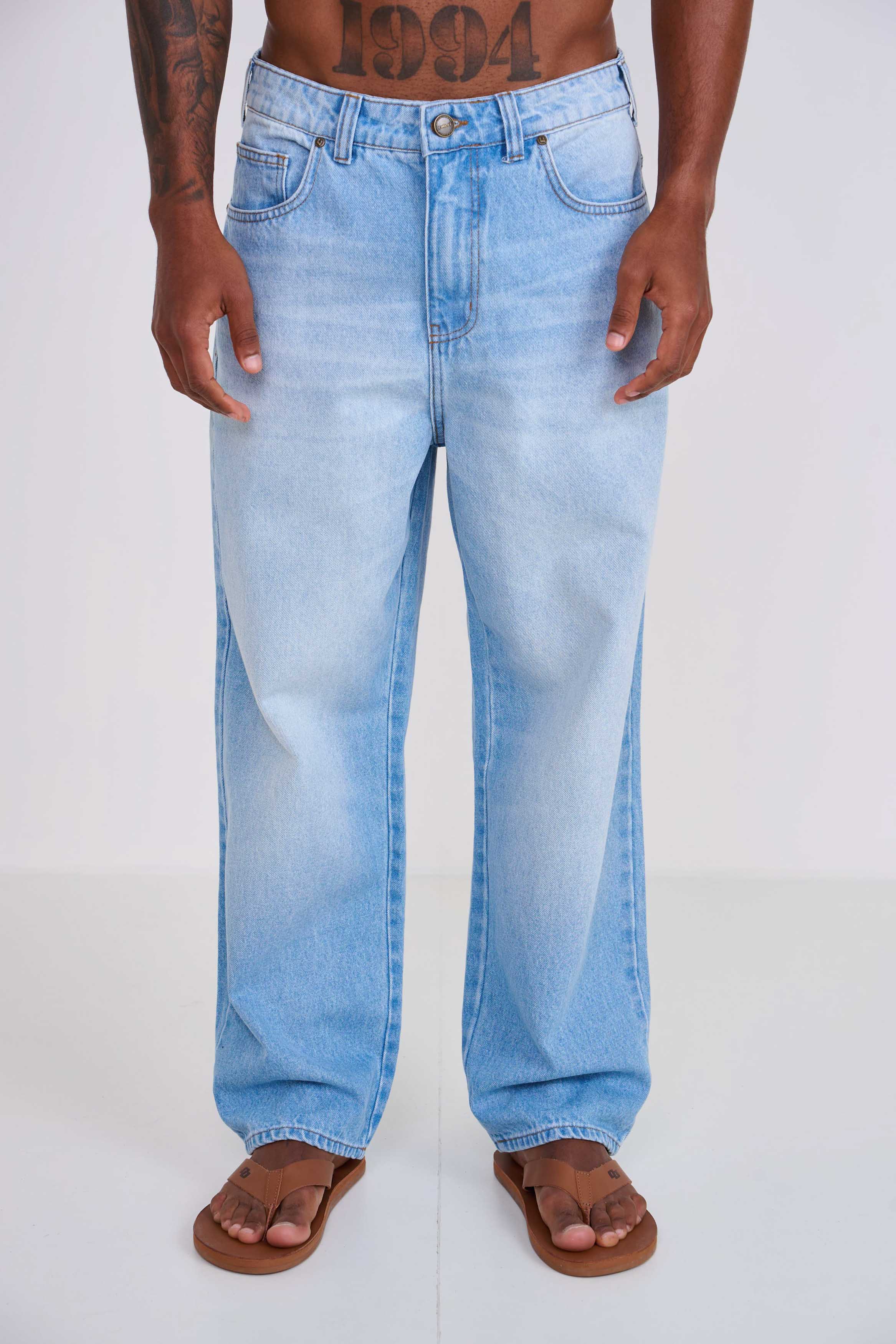 CALÇA JEANS LOOSE 42 INDIGO
