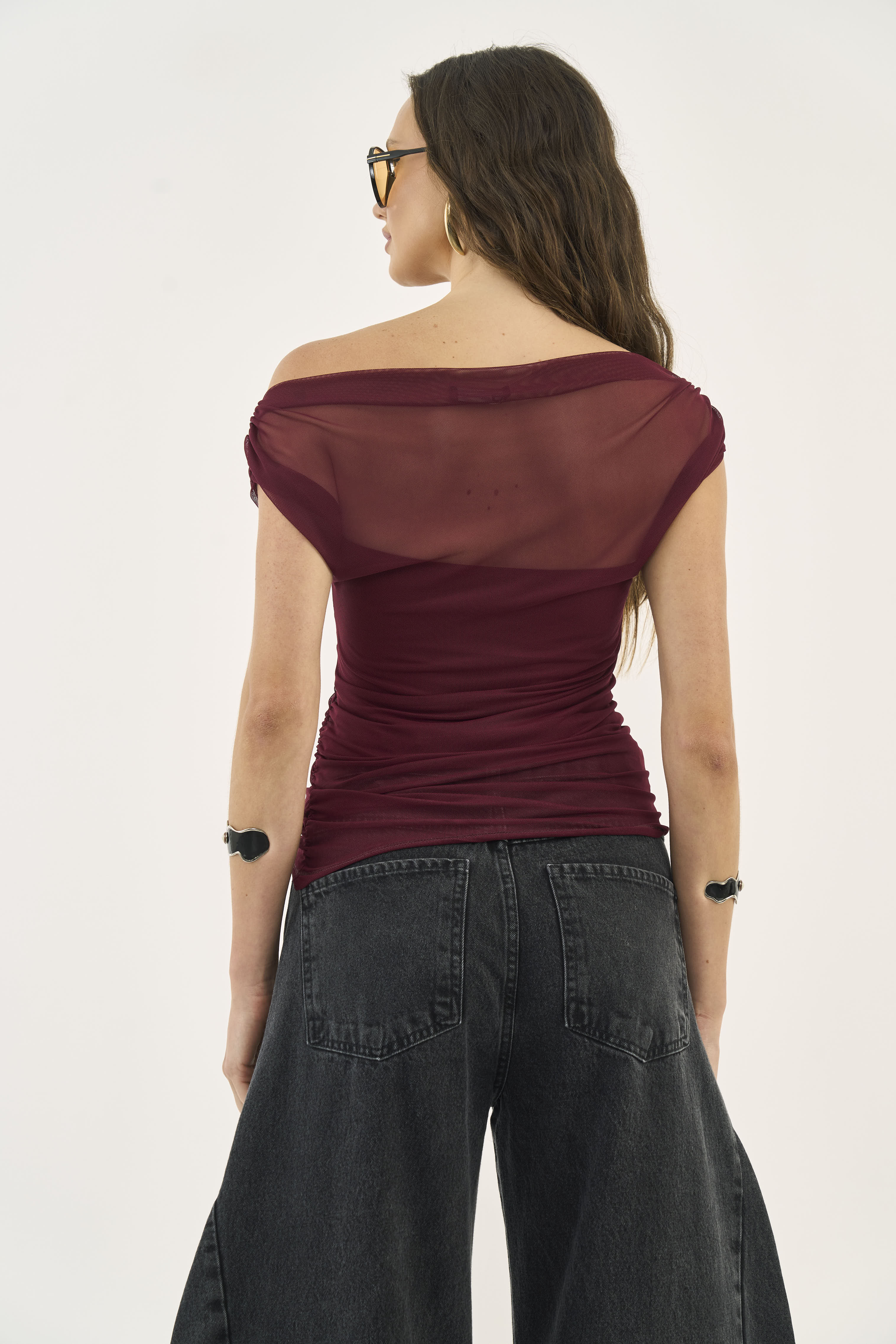 BLUSA TULE G BORDO BLOODSTONE