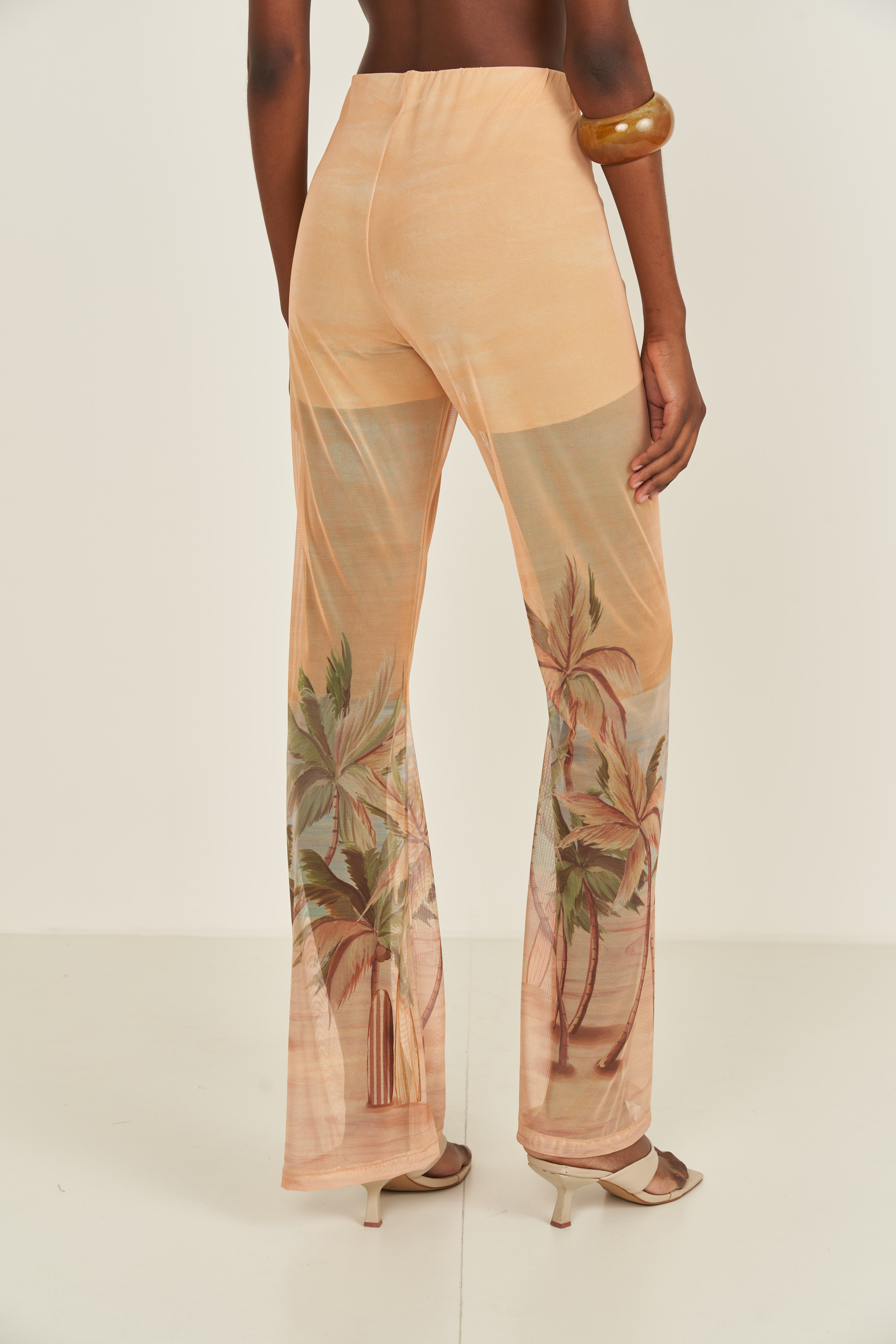 CALÇA TULE ESTAMPADO P PAISAGISMO 2