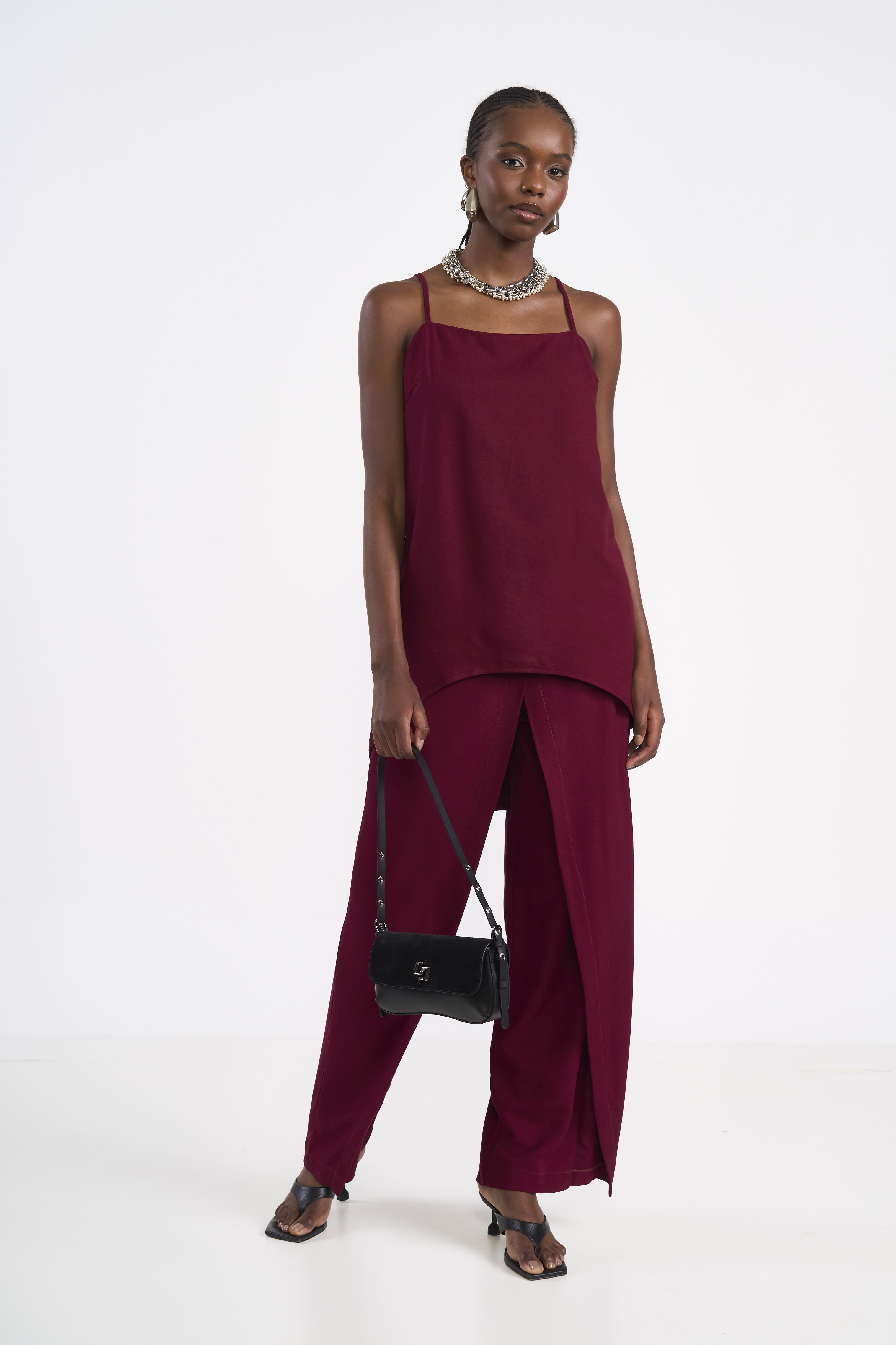 BLUSA COLCCI P BORDO BLOODSTONE
