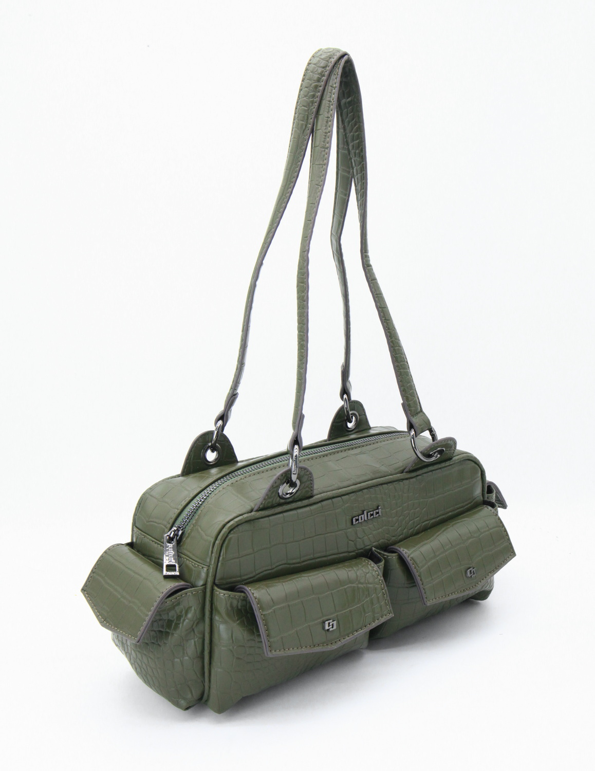 BOLSA COLCCI SHOULDER FEM U VERDE FOREST NIGHT