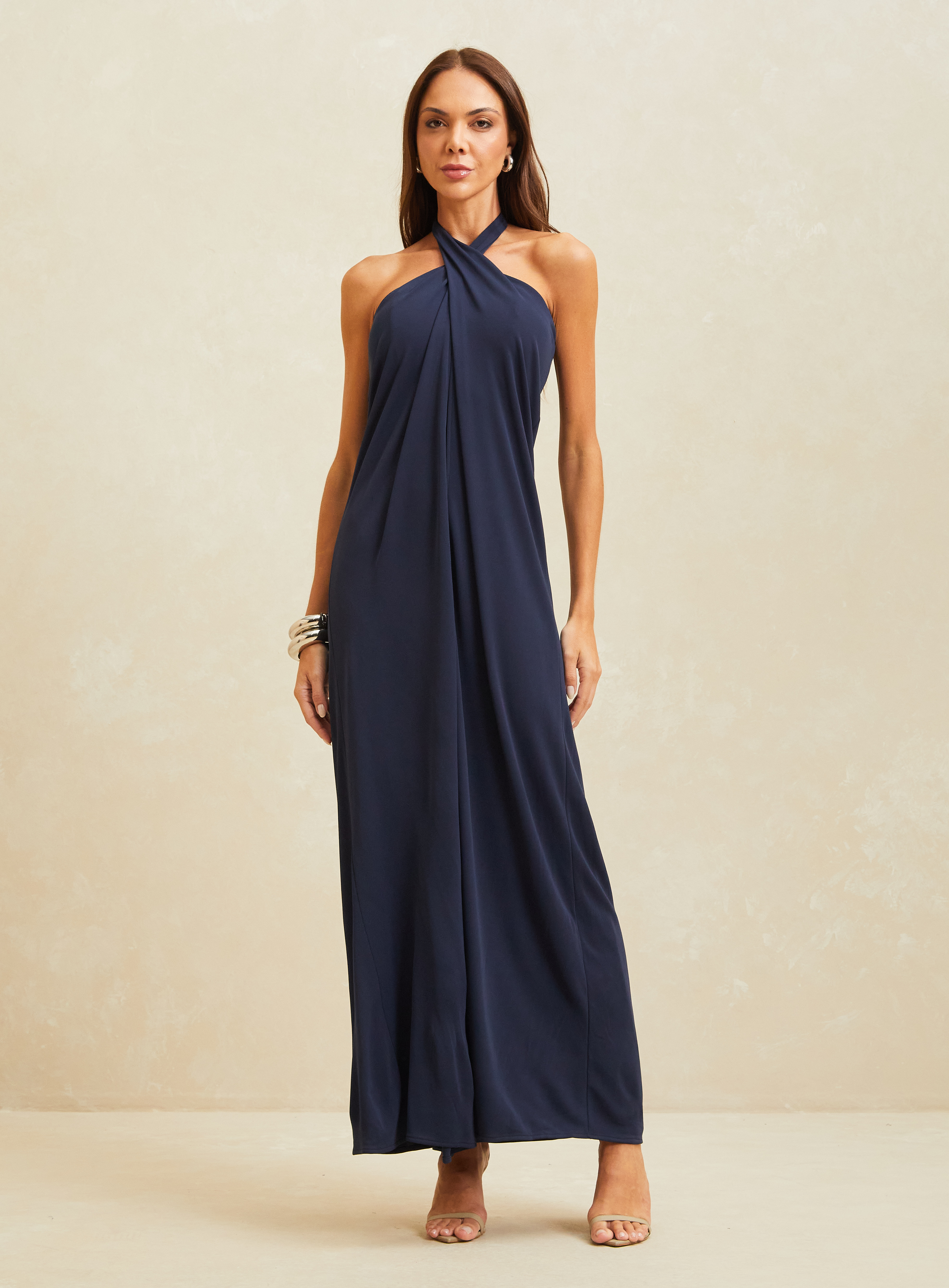 VESTIDO FORUM M AZUL OLYMPIC
