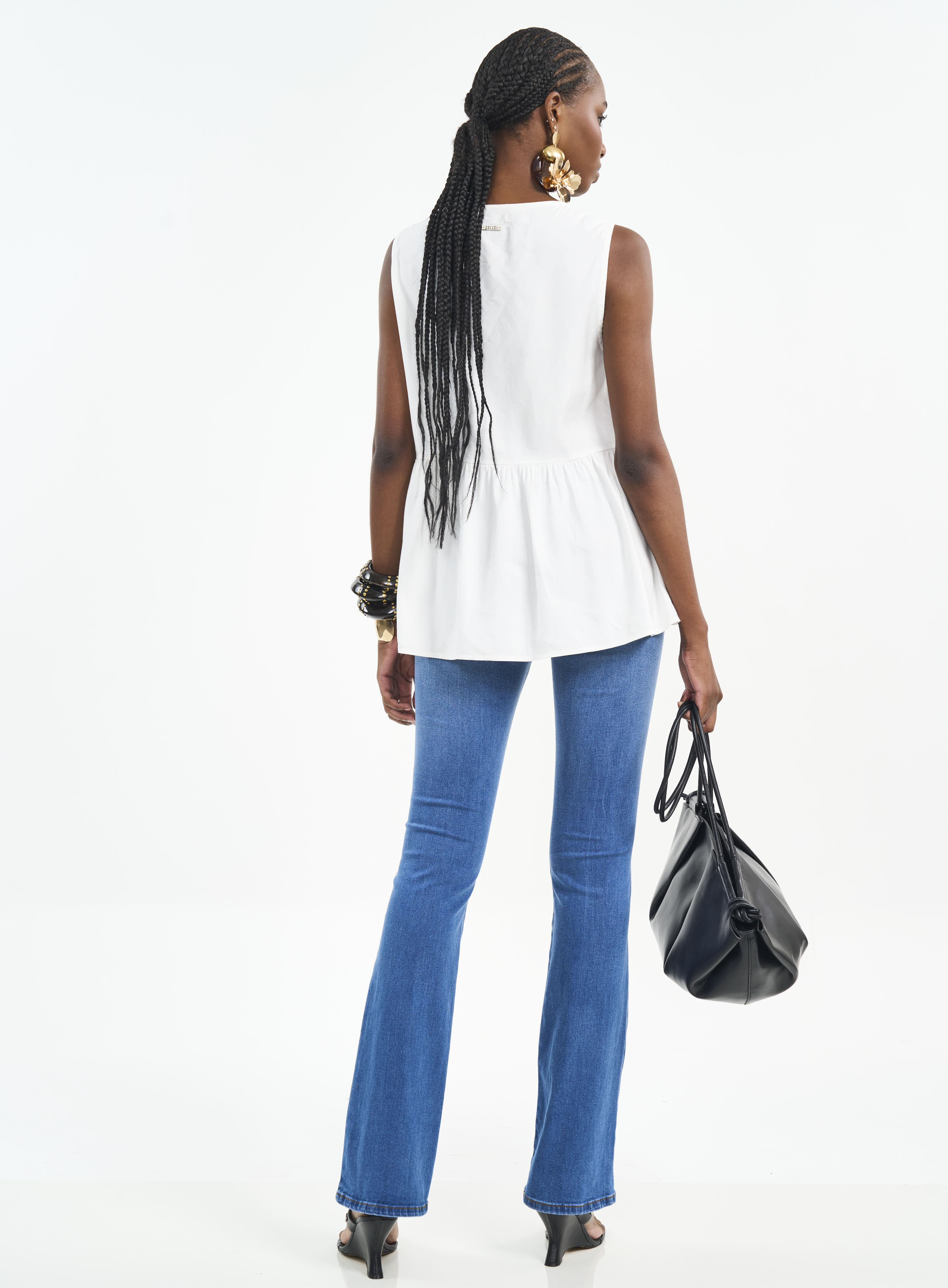 CALÇA JEANS BIA RETA 36 INDIGO