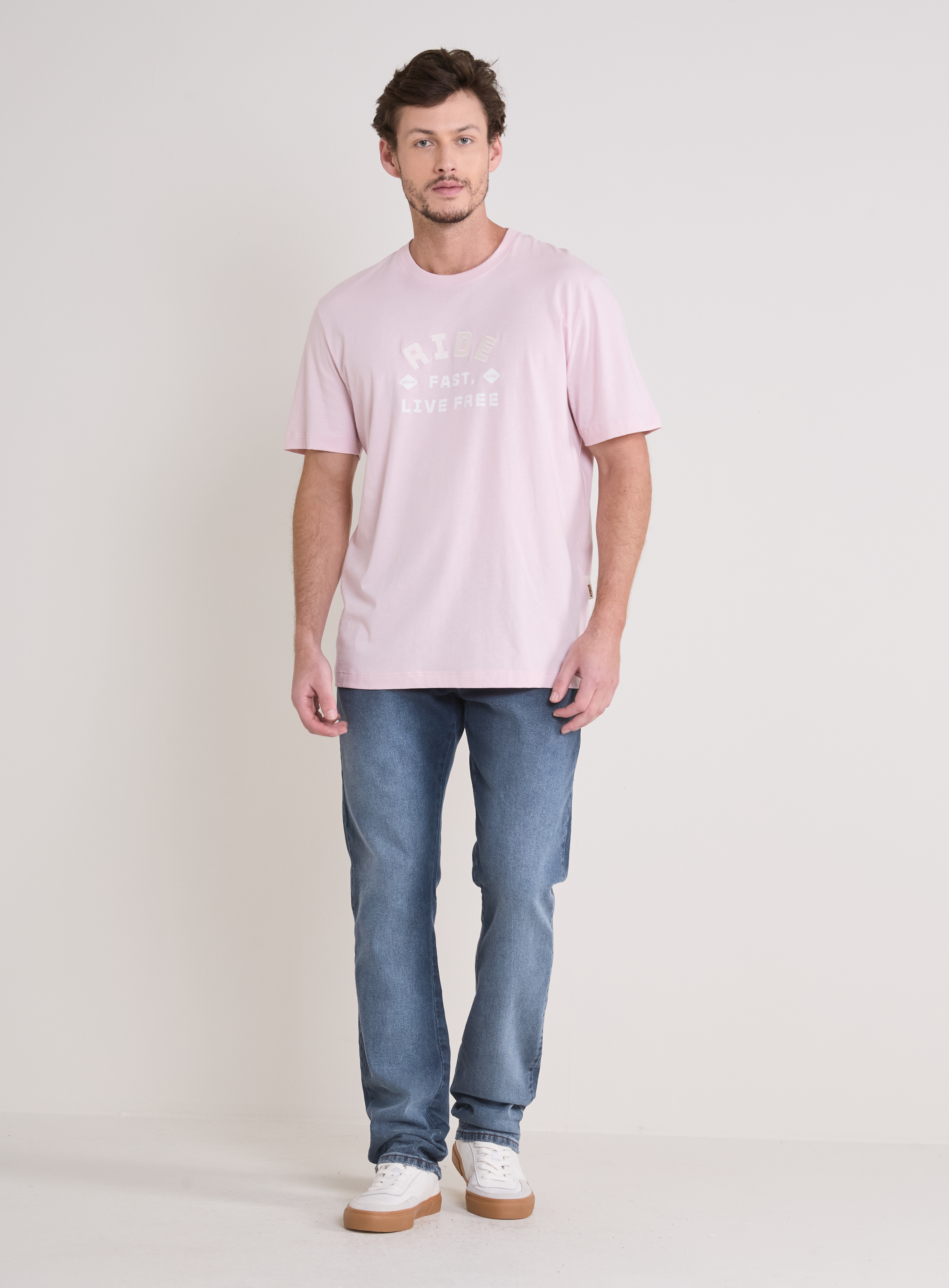 CAMISETA FORUM M ROSA CONNE