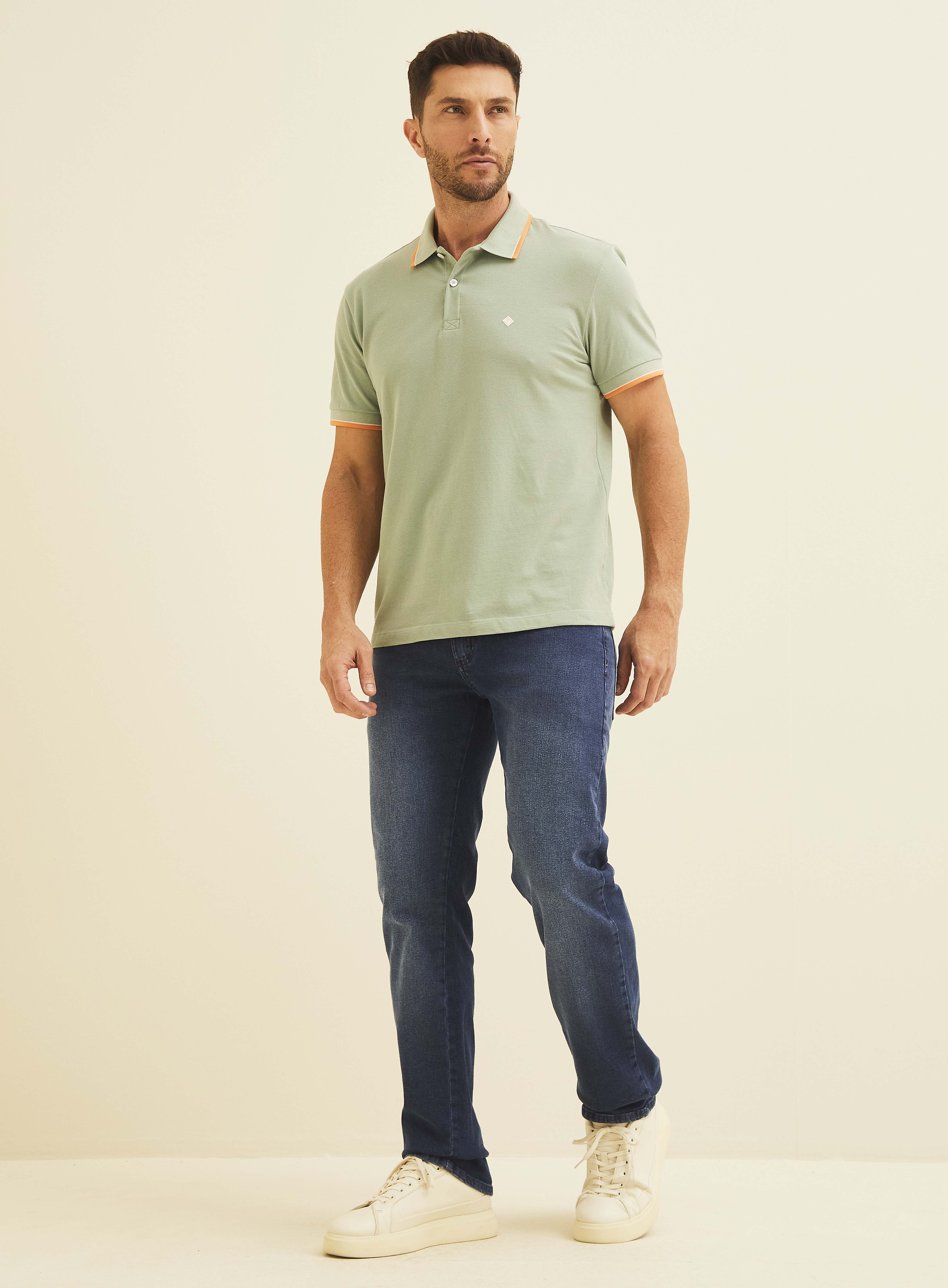 POLO FORUM M VERDE FROSTY