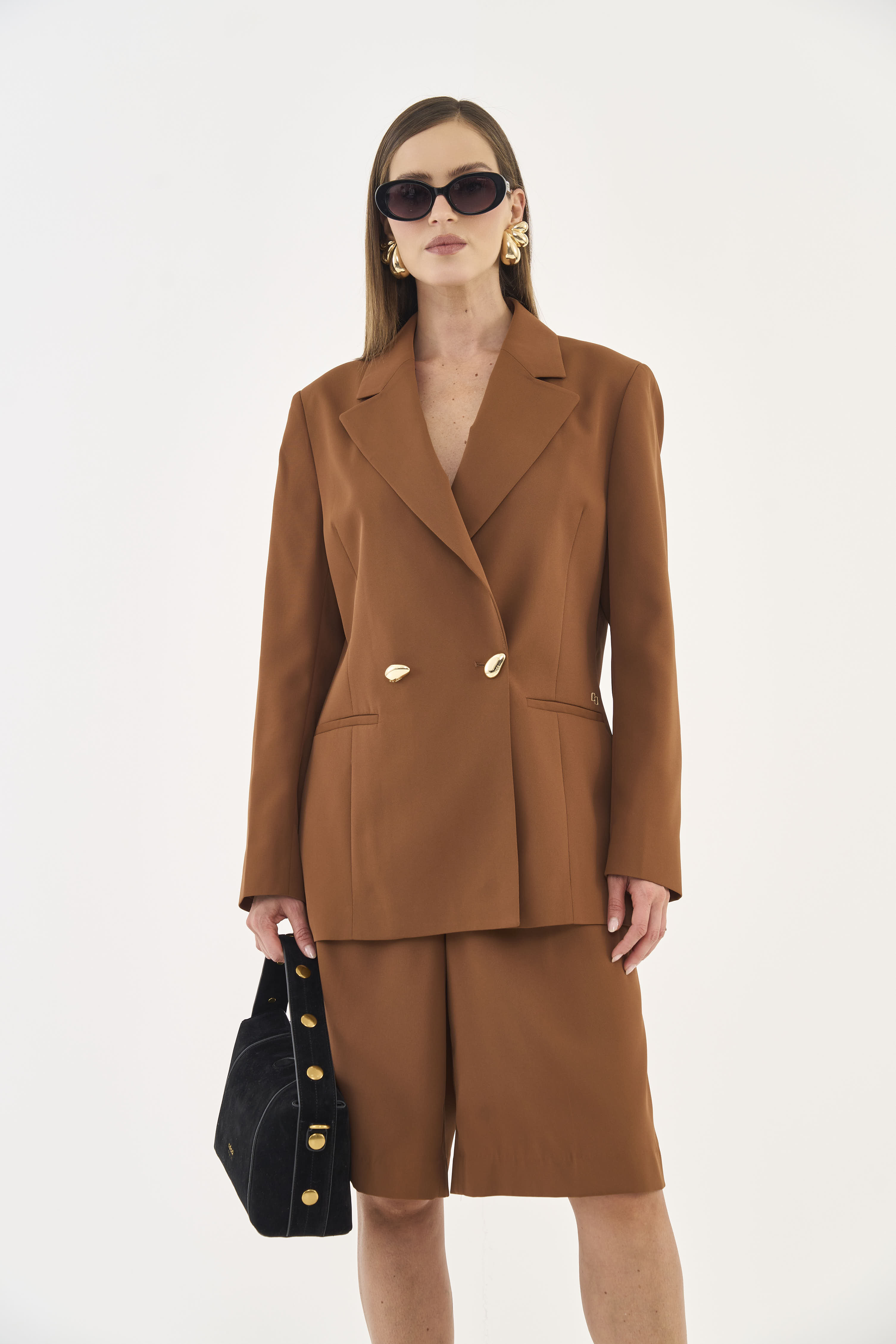 BLAZER COLCCI P MARROM CARVALHO