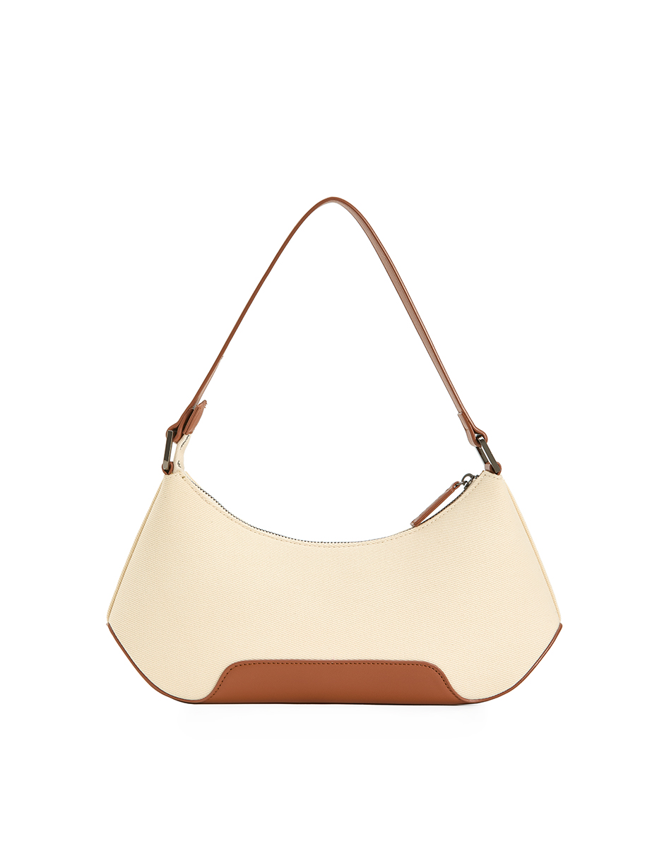 BOLSA COLCCI FEM SHOULDER WAVE U PRETO