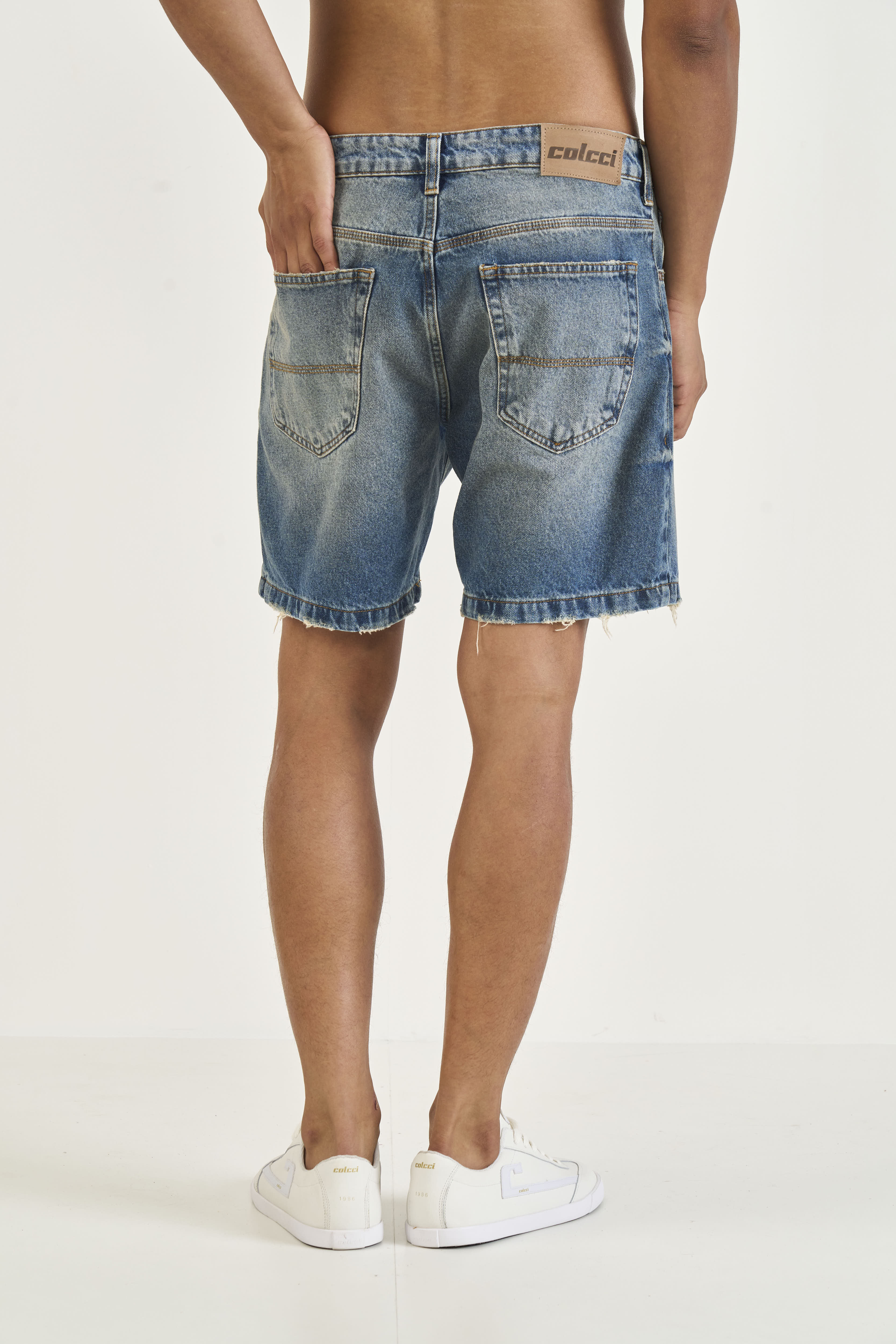 BERMUDA JEANS BONA 42 INDIGO