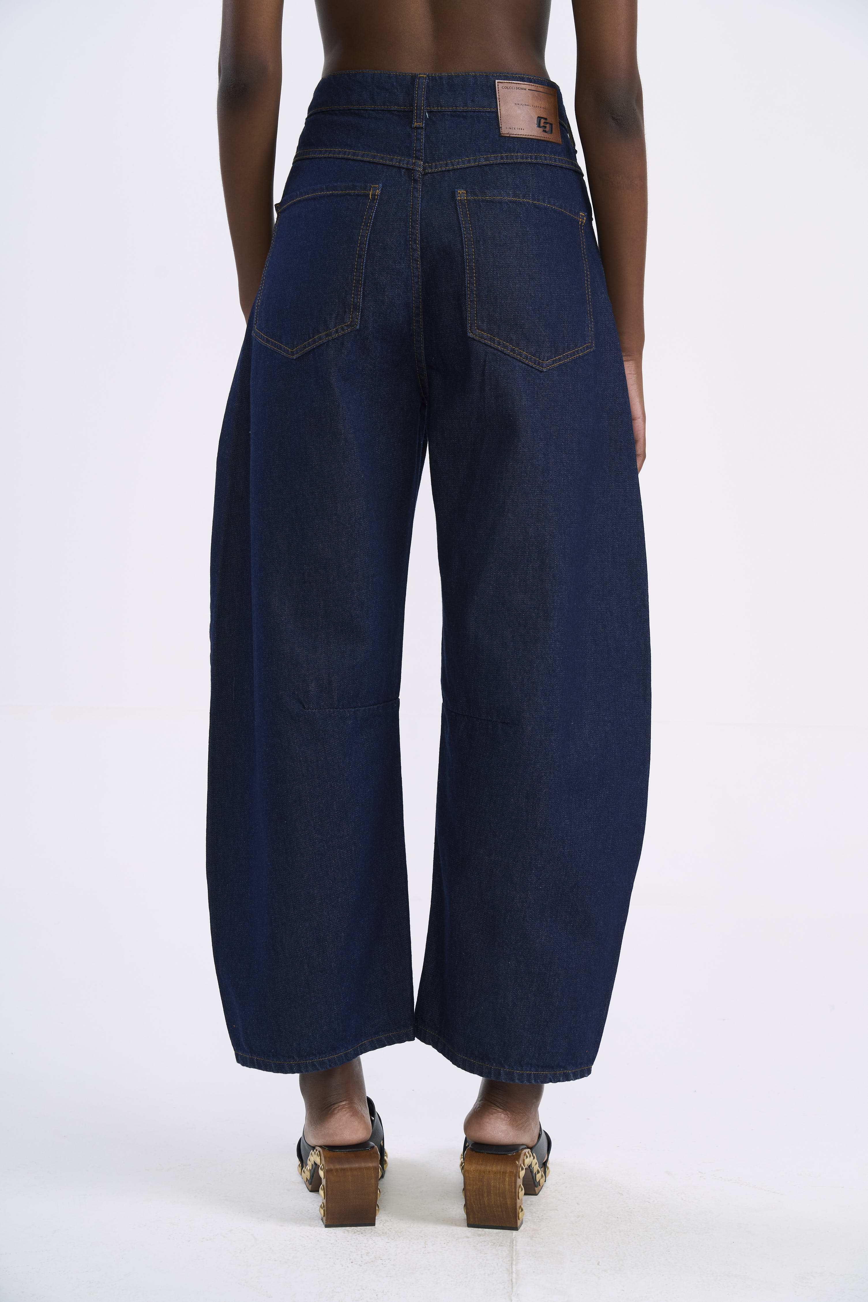CALÇA JEANS BARRIL 44 INDIGO