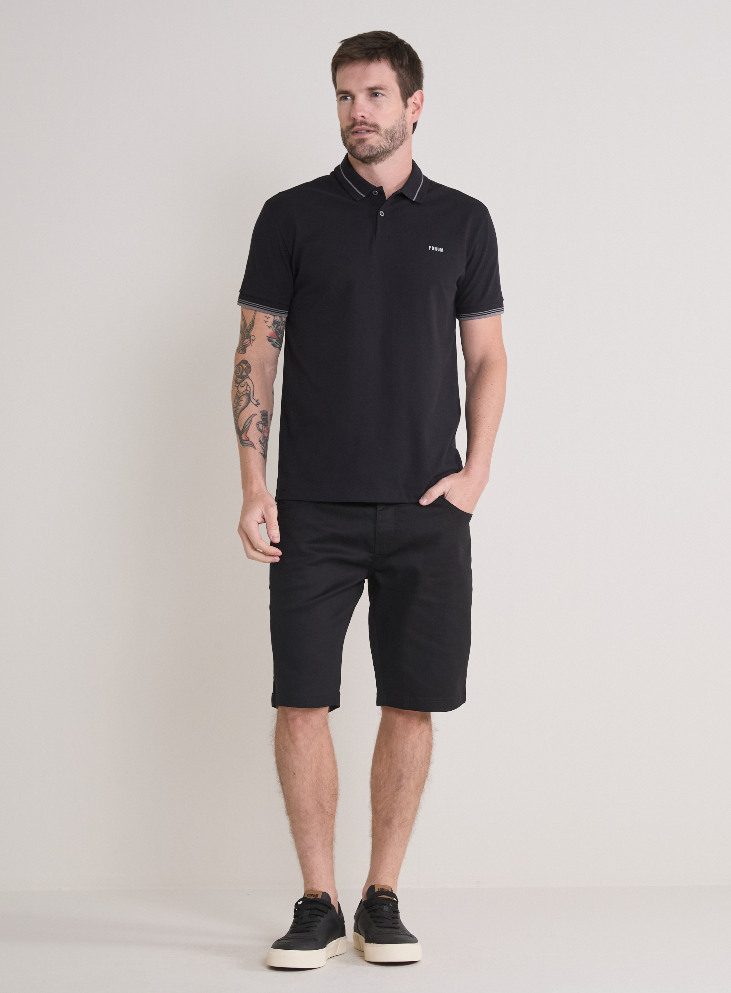 POLO FORUM XGG PRETO
