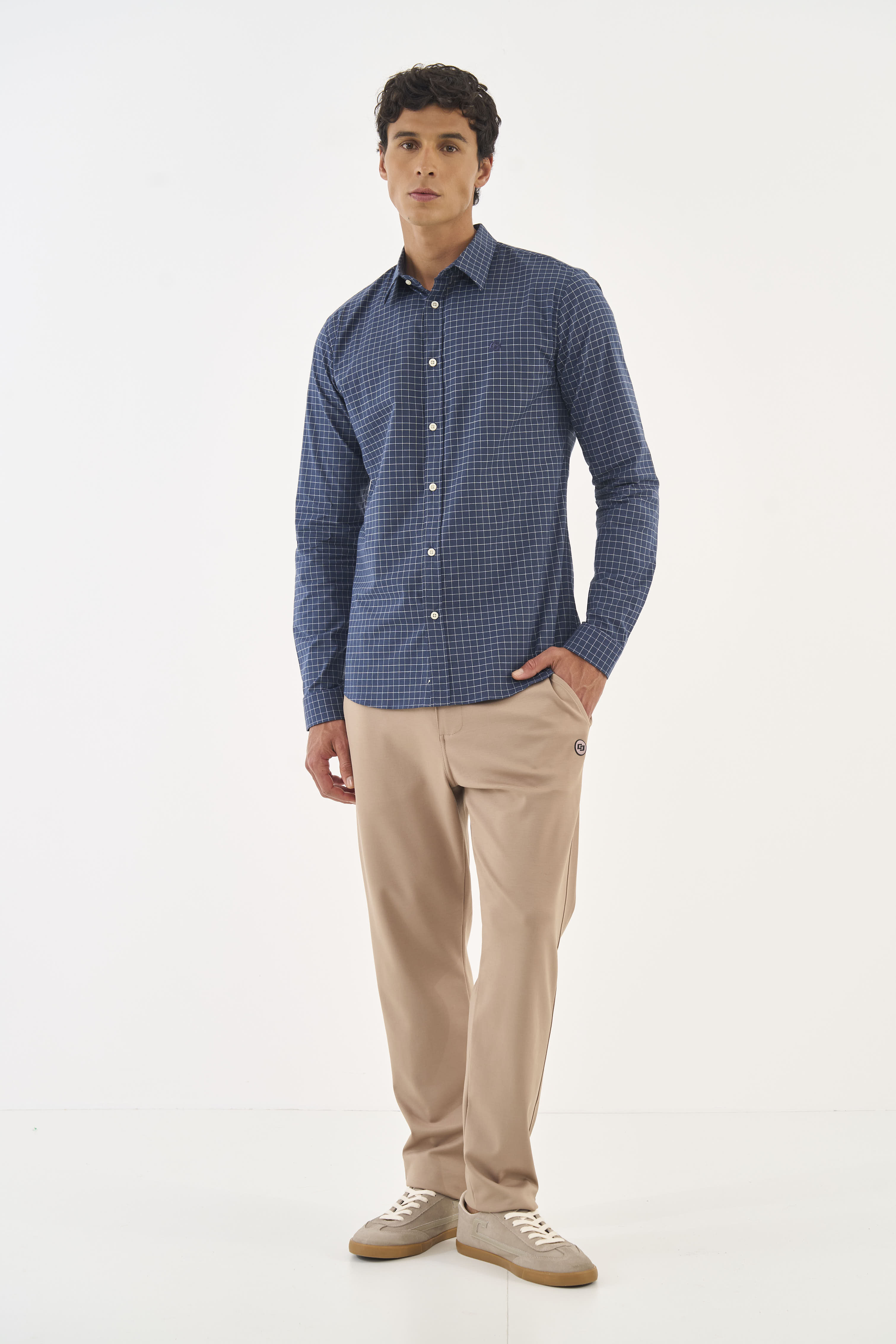 CAMISA XADREZ WORK FIT G XADREZ AZUL
